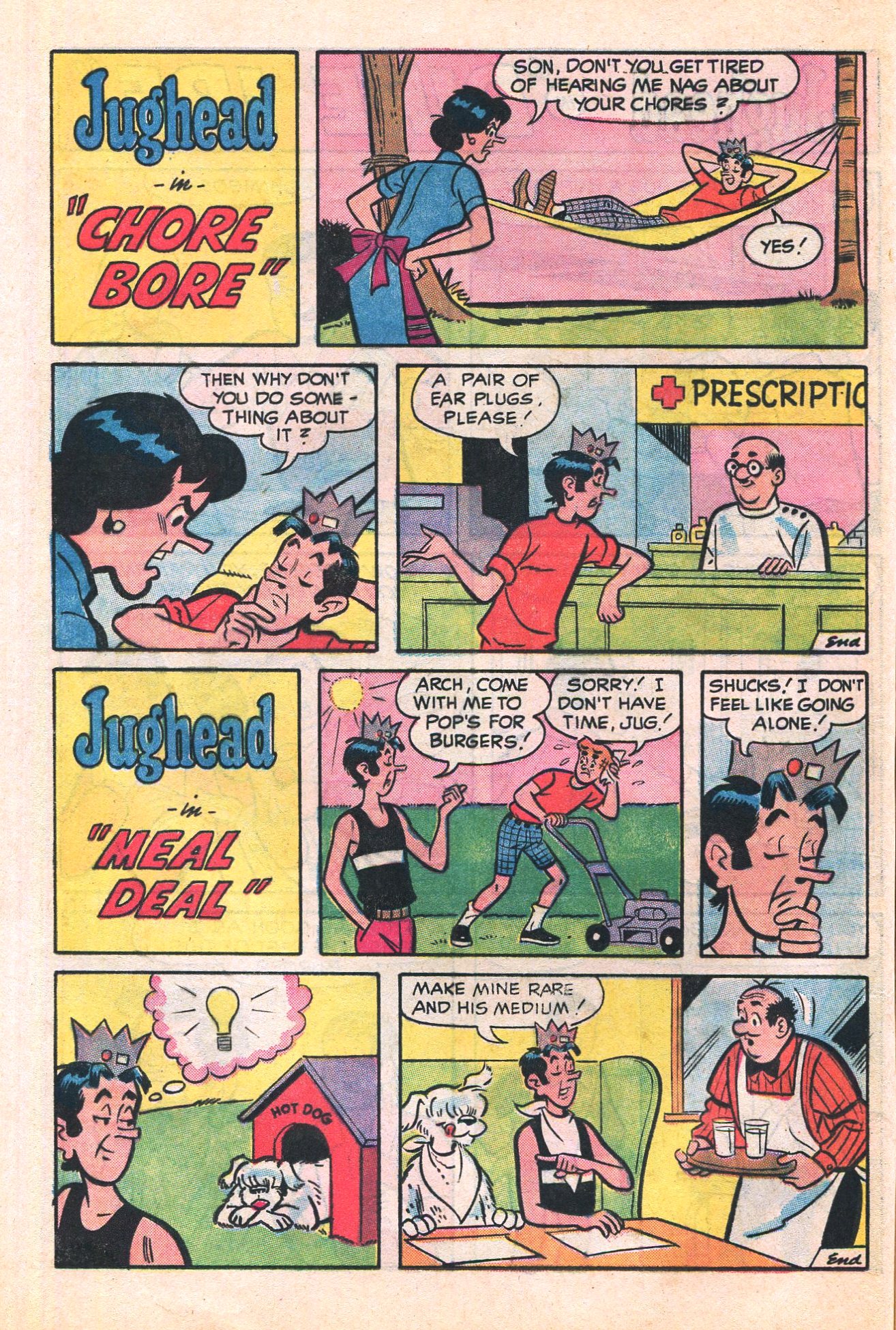 Read online Jughead's Jokes comic -  Issue #36 - 16