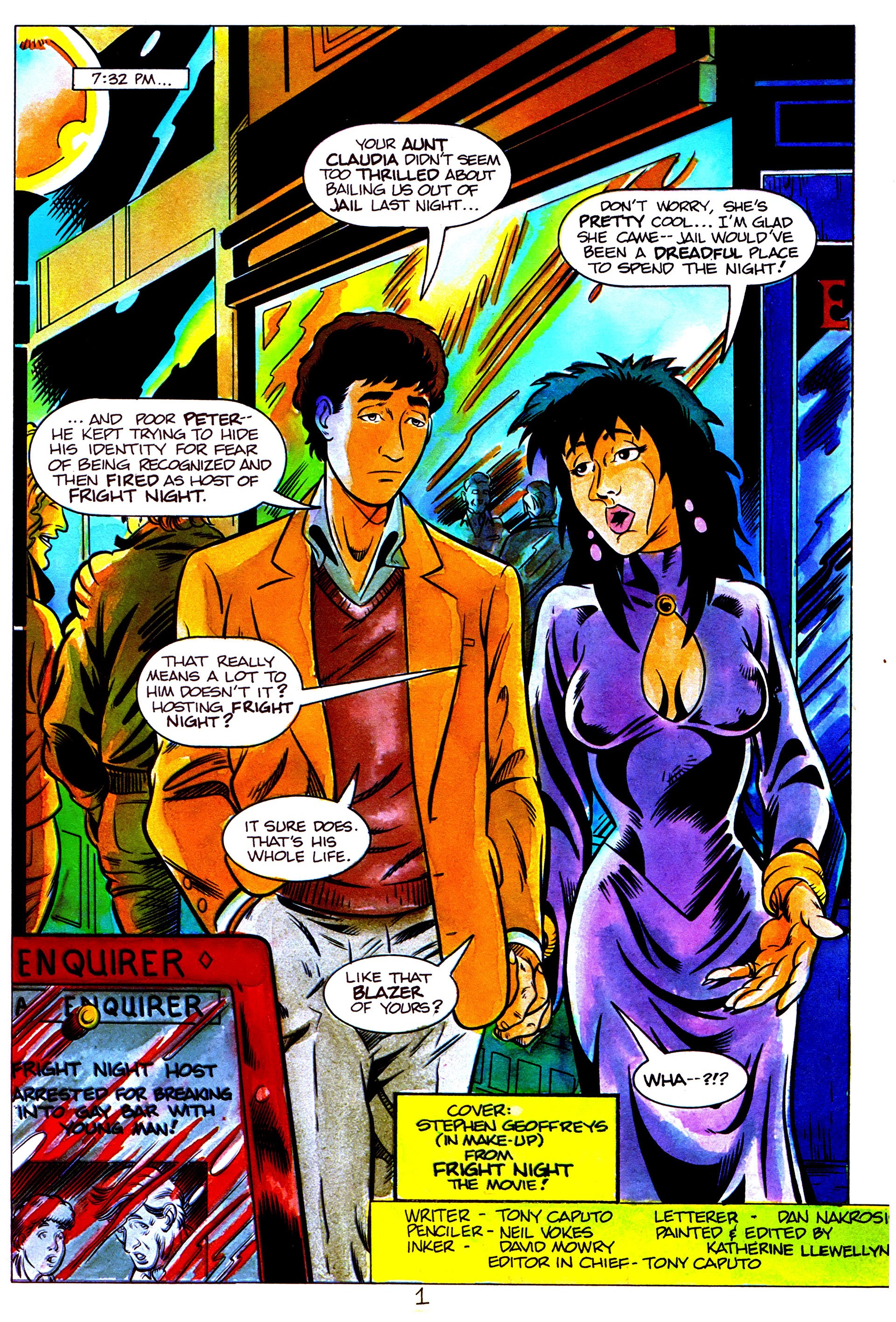 Read online Fright Night (1988) comic -  Issue #9 - 3