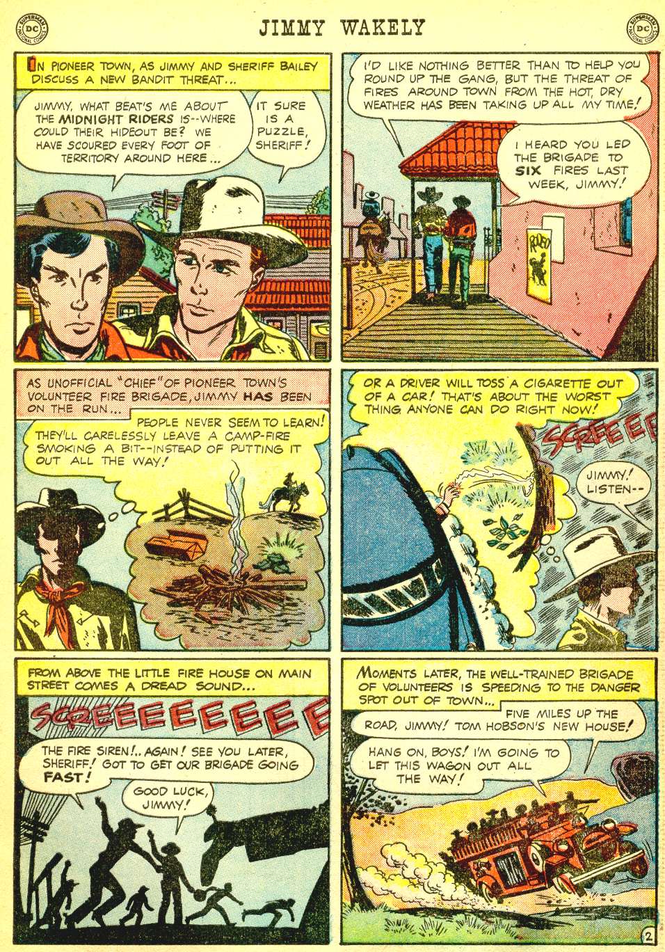 Read online Jimmy Wakely comic -  Issue #4 - 5