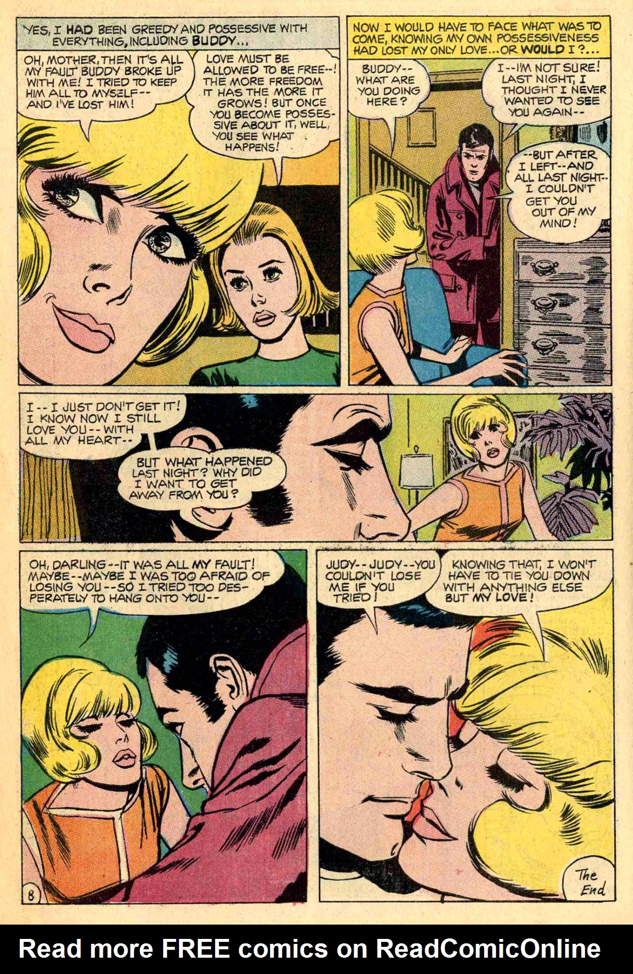 Read online Heart Throbs comic -  Issue #115 - 10