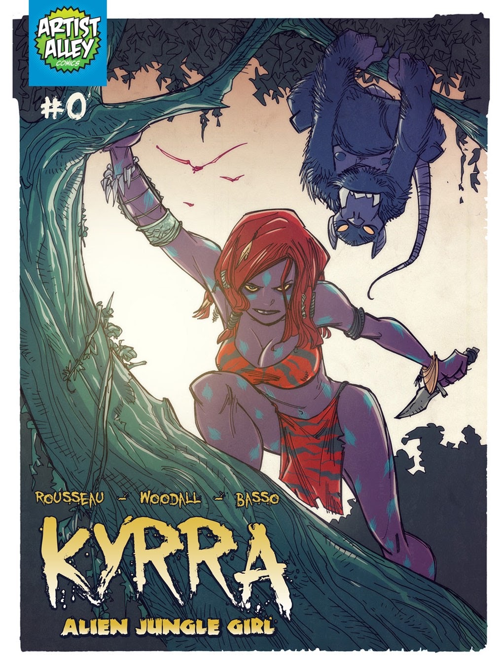Read online Kyrra: Alien Jungle Girl comic -  Issue #0 - 1