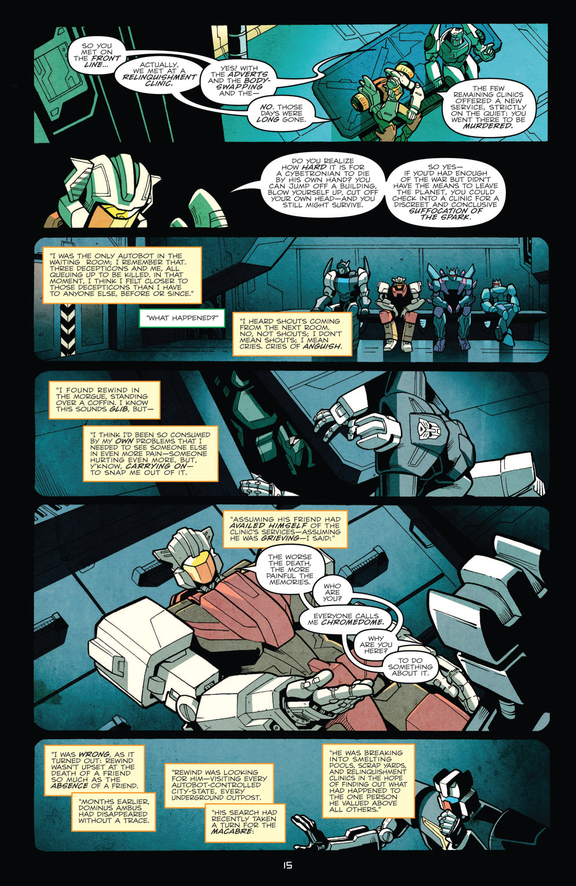 Read online The Transformers: More Than Meets The Eye comic -  Issue #12 - 18