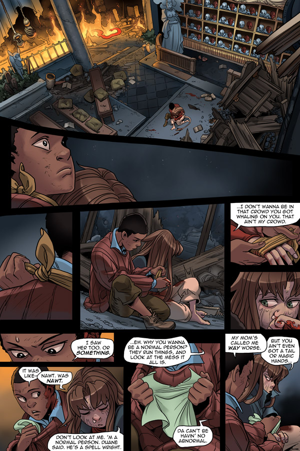 Read online Unsounded comic -  Issue #17 - 102