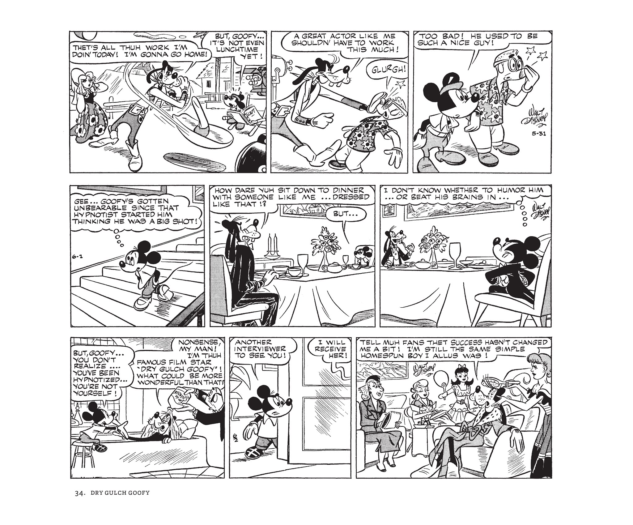 Read online Walt Disney's Mickey Mouse by Floyd Gottfredson comic -  Issue # TPB 11 (Part 1) - 34