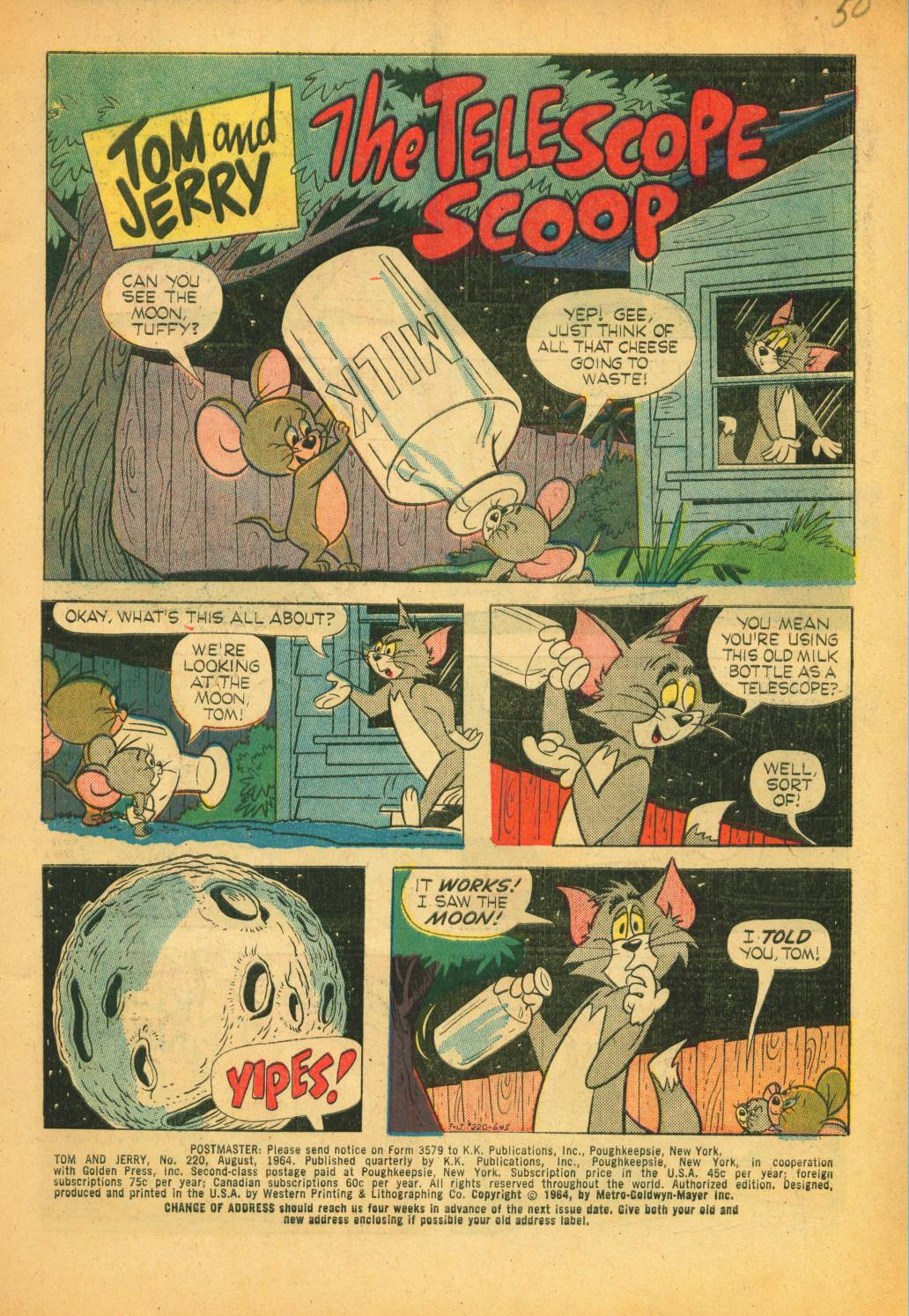 Read online Tom and Jerry comic -  Issue #220 - 2