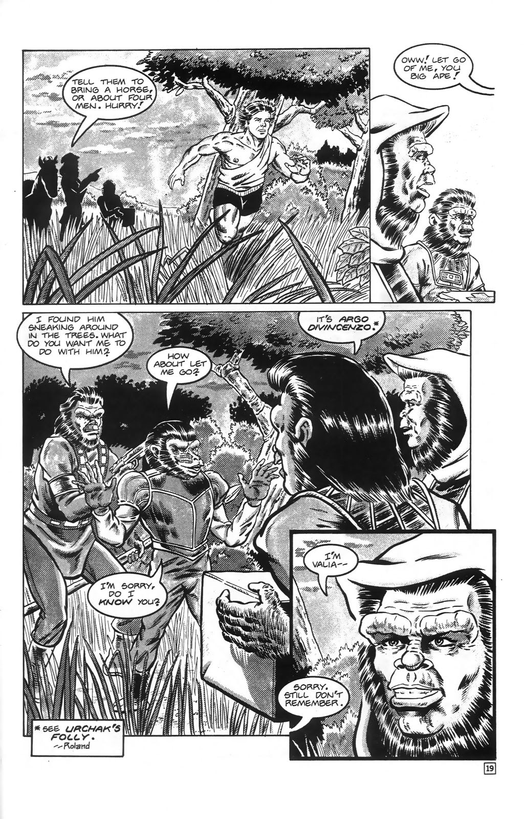 Read online Planet of the Apes: Blood of the Apes comic -  Issue #2 - 22