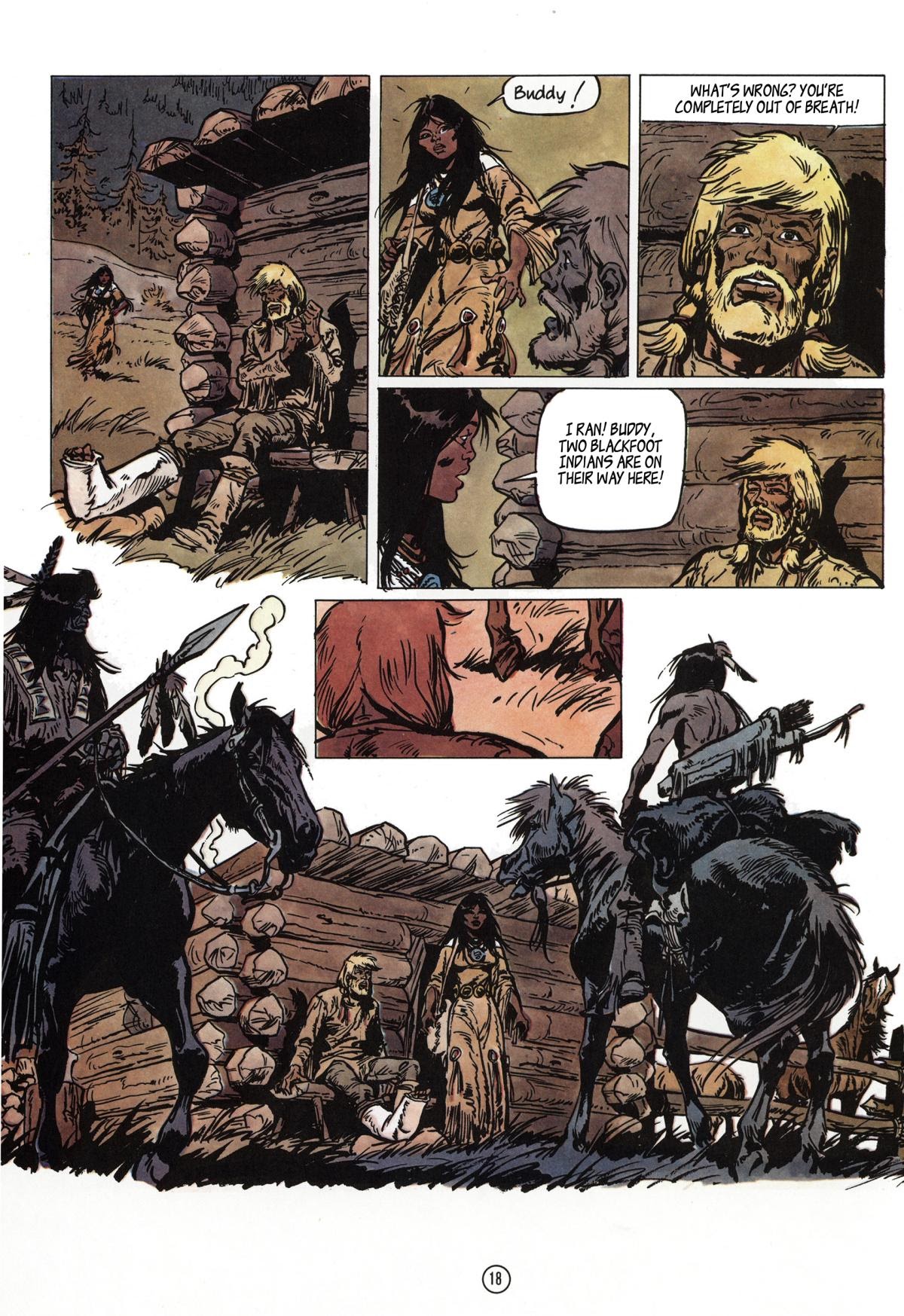 Read online Buddy Longway comic -  Issue #5 - 18