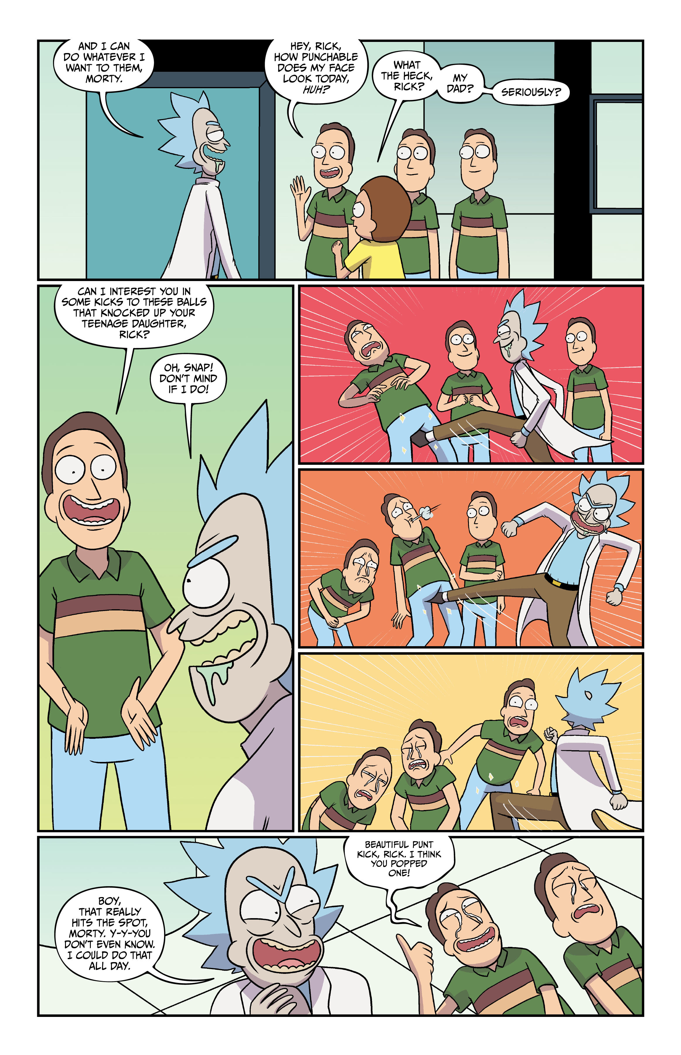 Read online Rick and Morty comic -  Issue # (2015) _Deluxe Edition 7 (Part 1) - 12