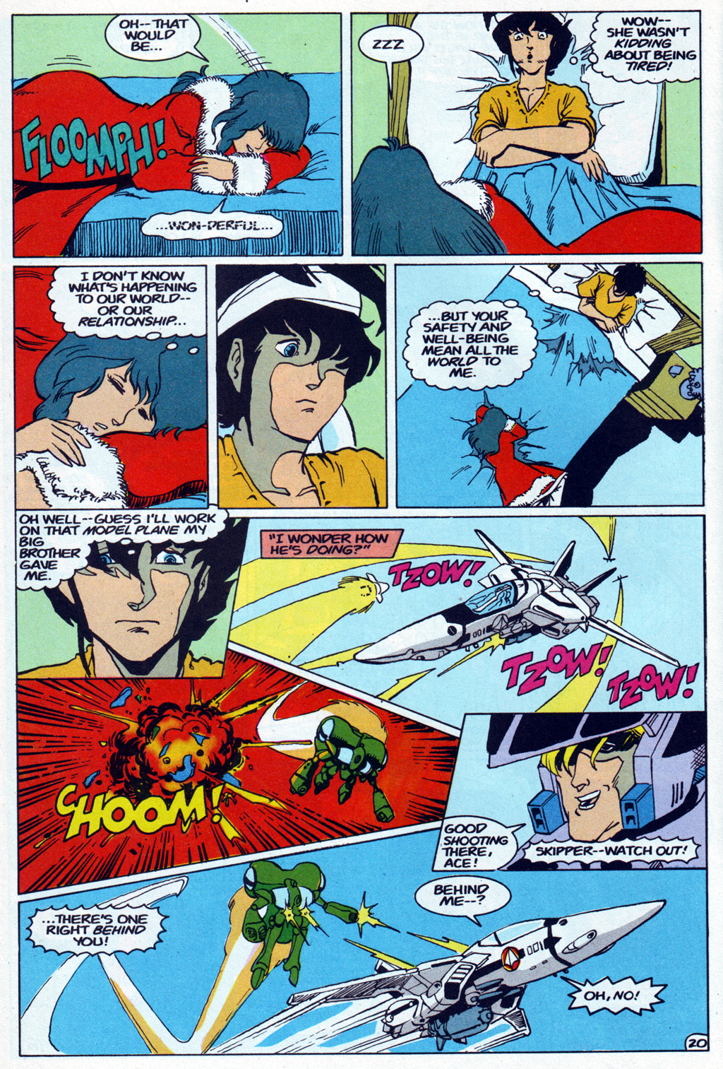 Read online Robotech The Macross Saga comic -  Issue #18 - 21