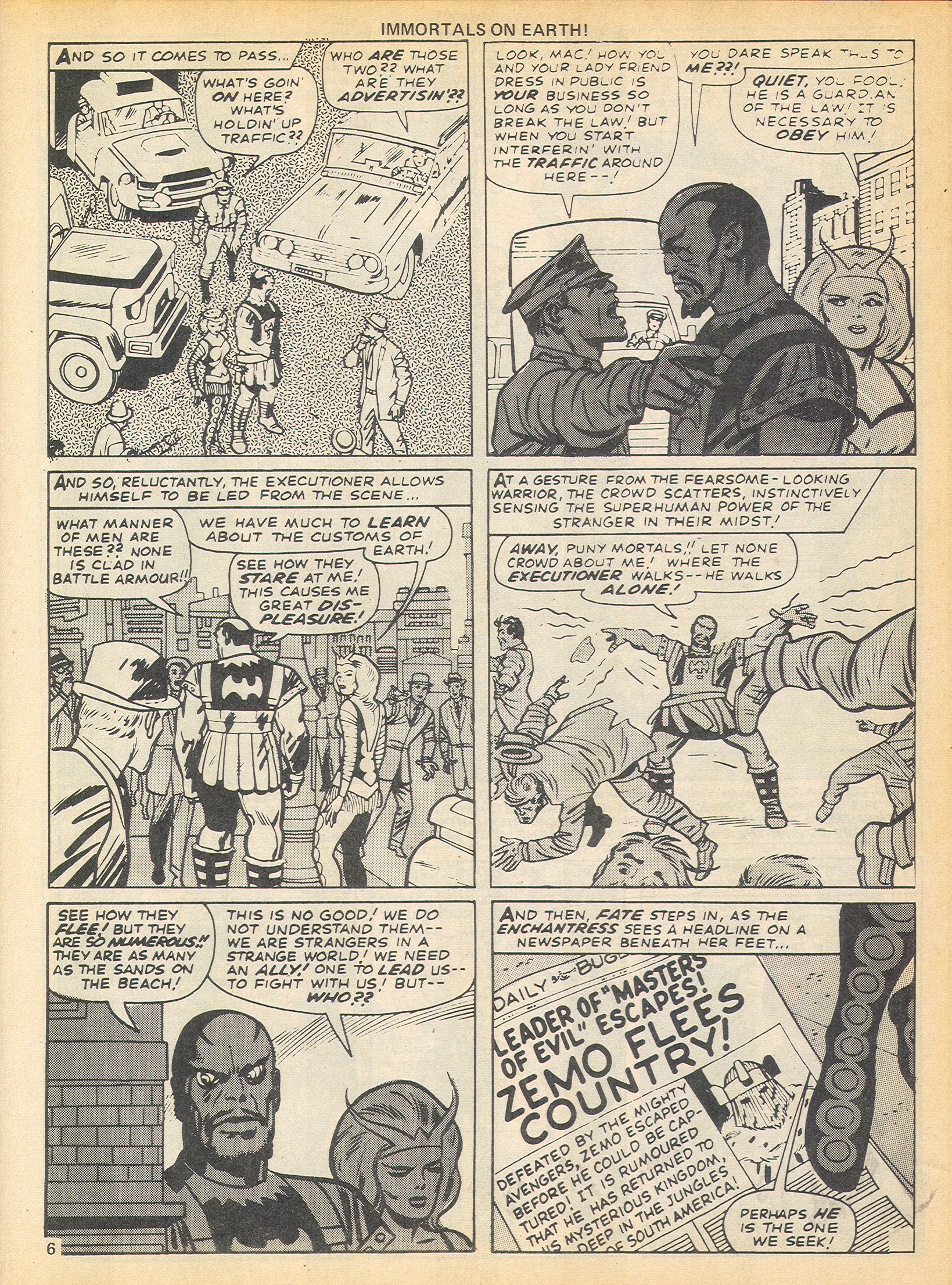 Read online The Avengers (1973) comic -  Issue #4 - 6