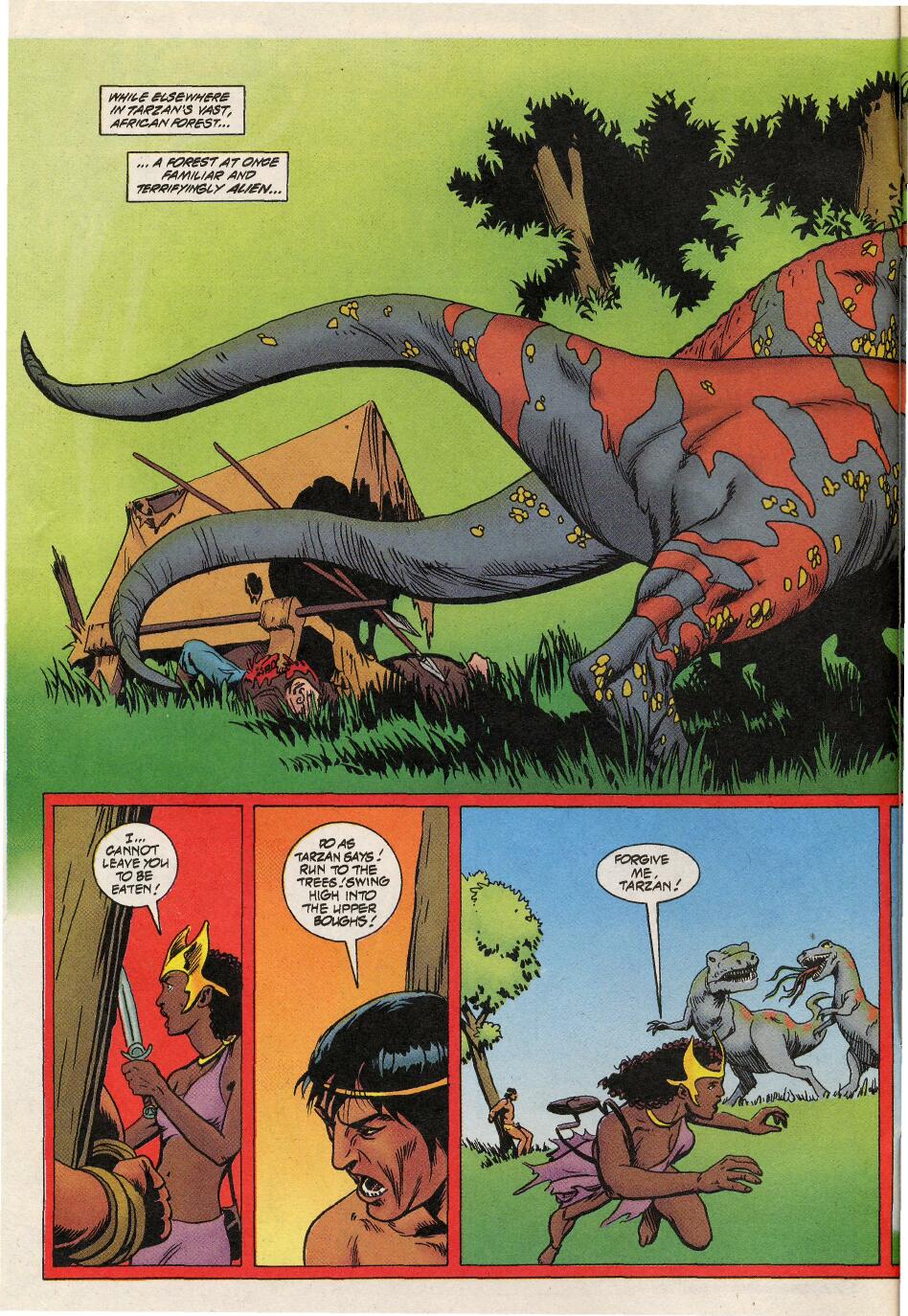 Read online Tarzan (1996) comic -  Issue #4 - 4