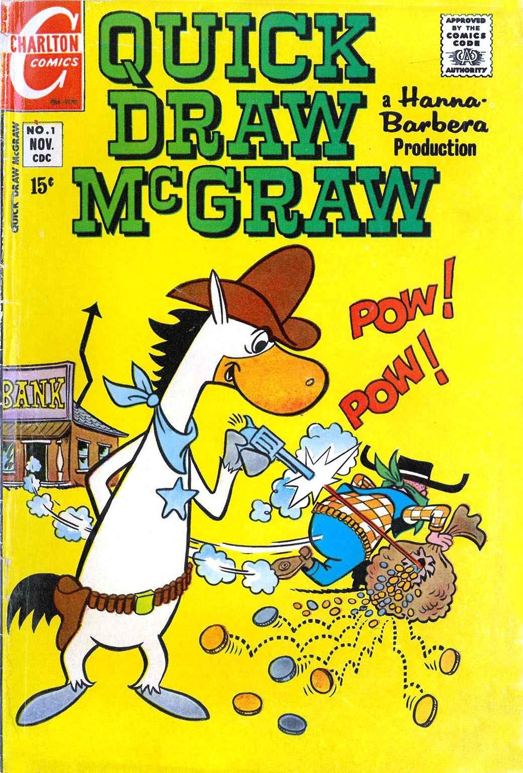 Read online Quick Draw McGraw comic -  Issue #1 - 1