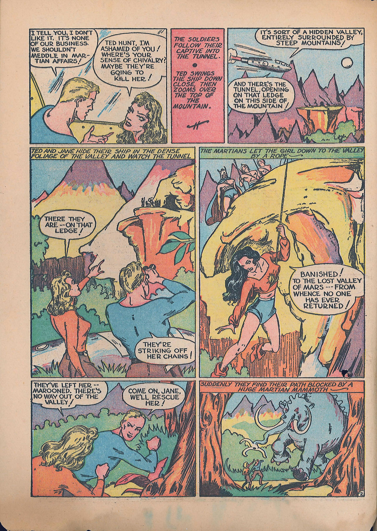 Read online Exciting Comics comic -  Issue #4 - 4