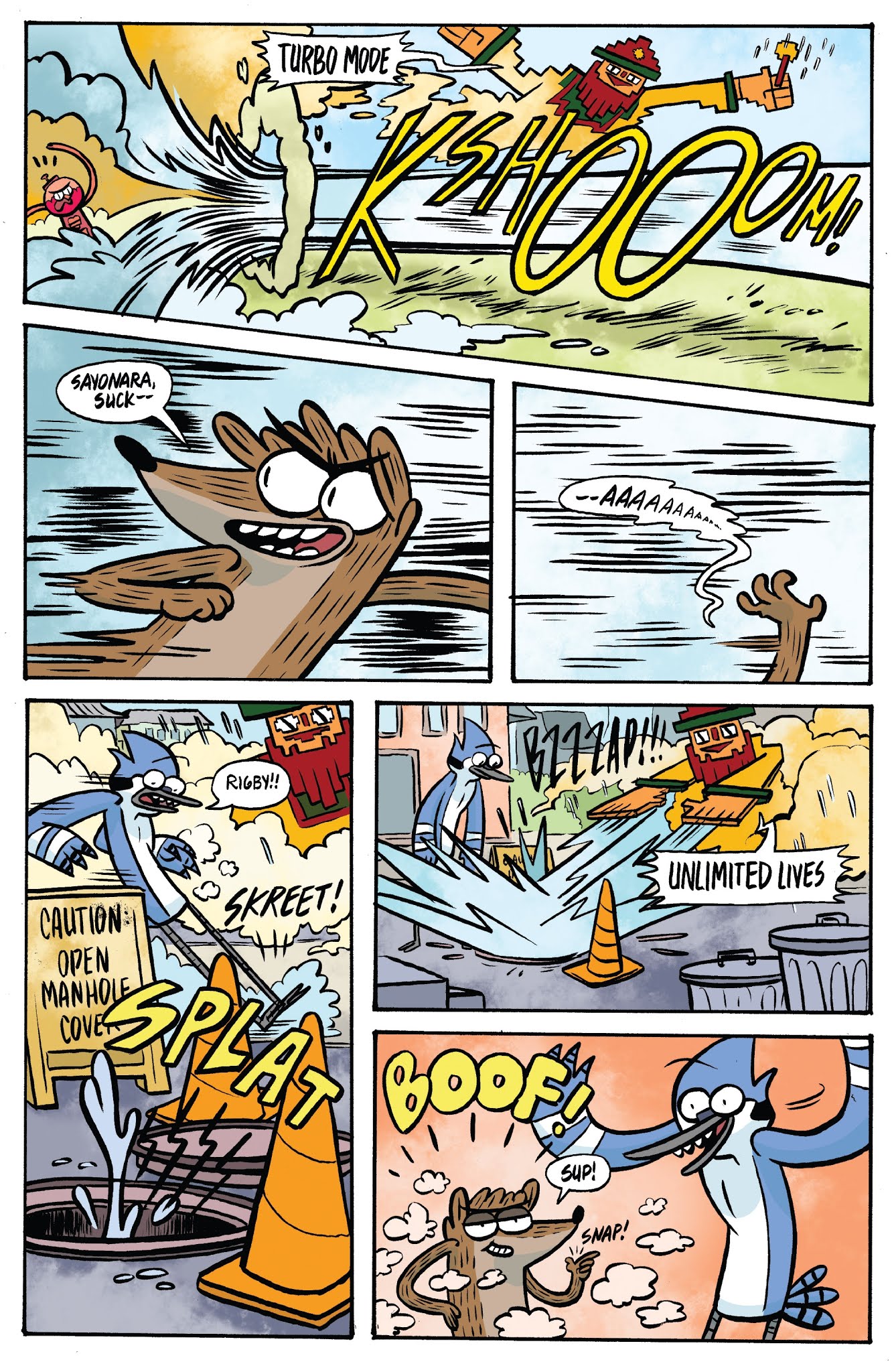 Read online Regular Show: Parks and Wreck comic -  Issue # TPB - 24