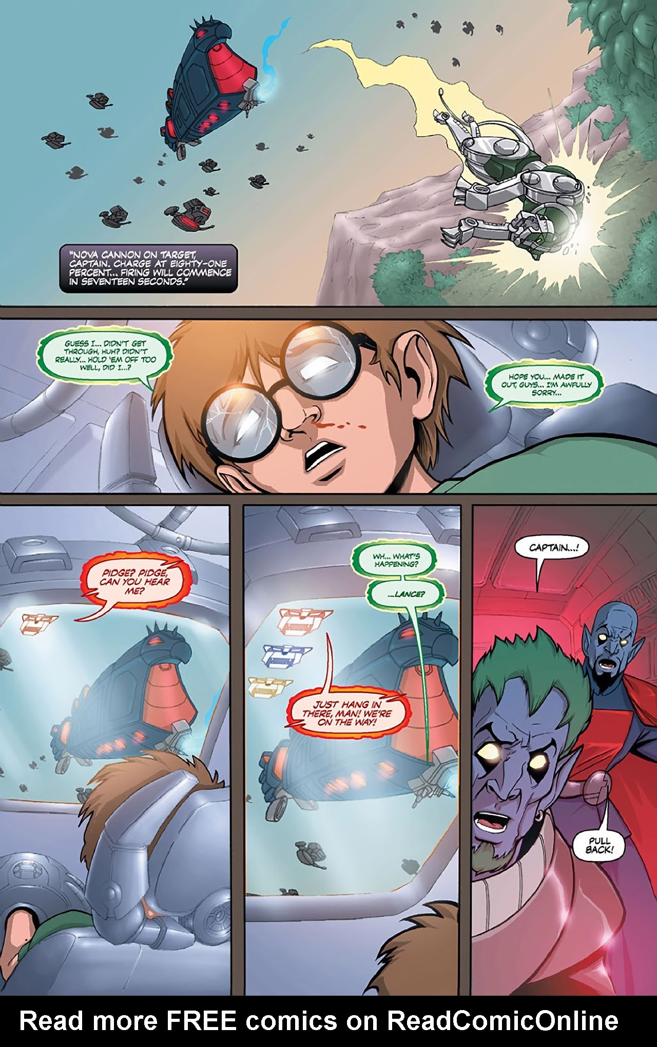 Read online Voltron: Defender of the Universe (Existed) comic -  Issue #3 - 10