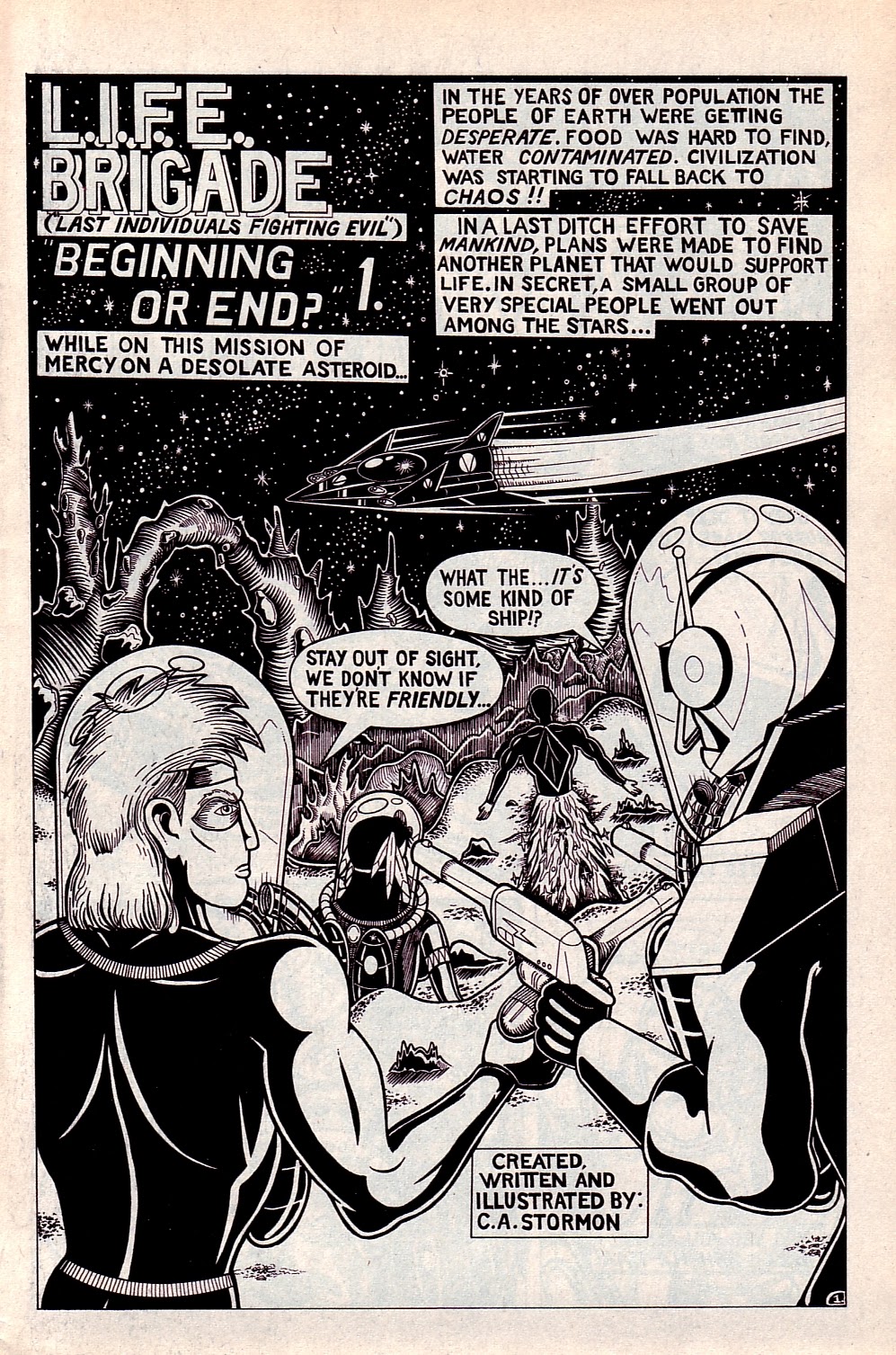 Read online L.I.F.E. Brigade comic -  Issue #1 - 3