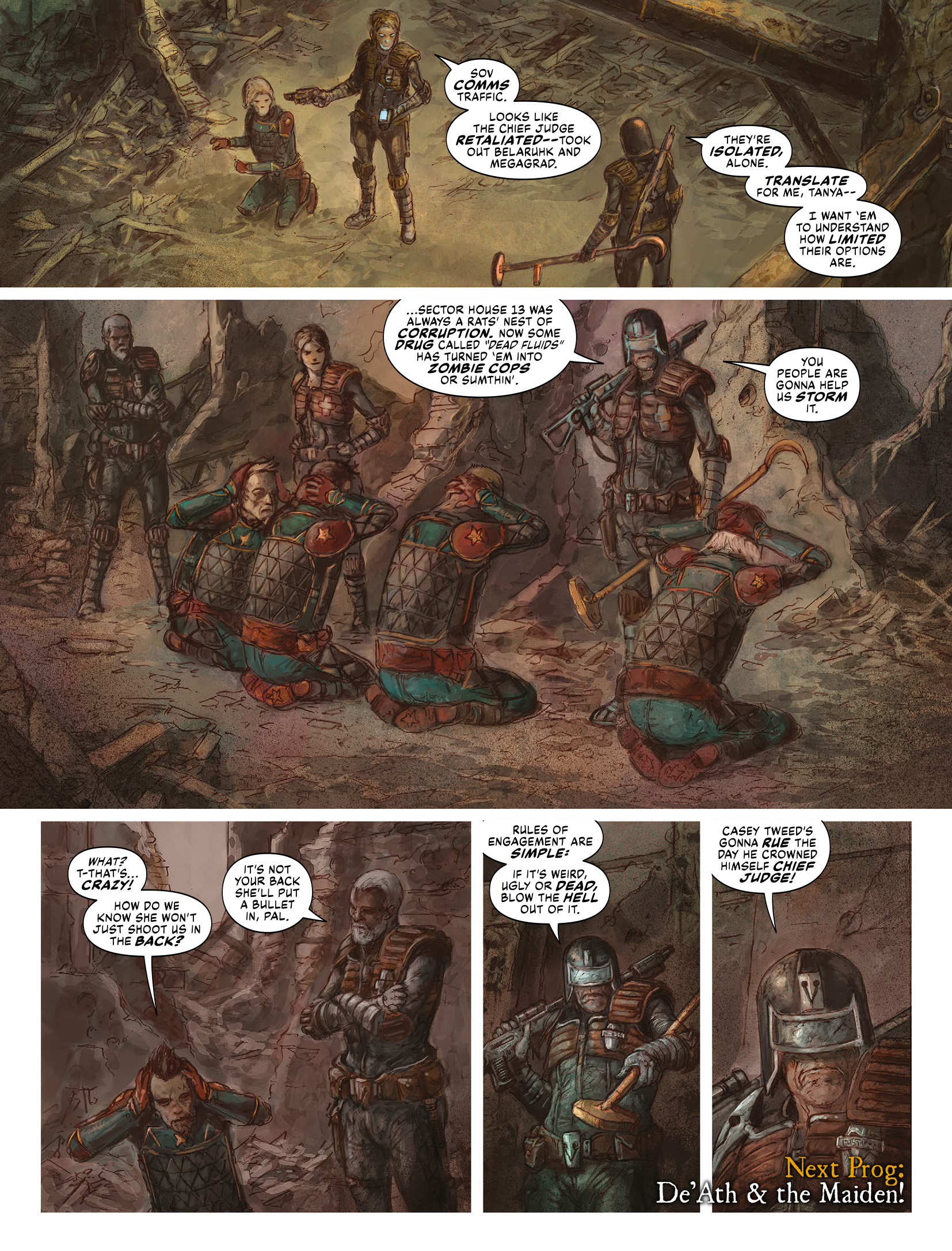 Read online 2000 AD comic -  Issue #2354 - 25