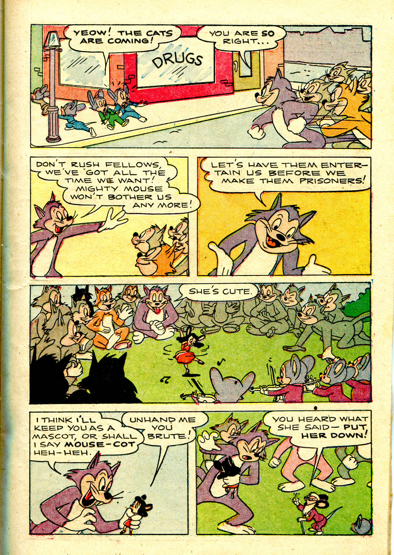 Read online Paul Terry's Mighty Mouse Comics comic -  Issue #42 - 26