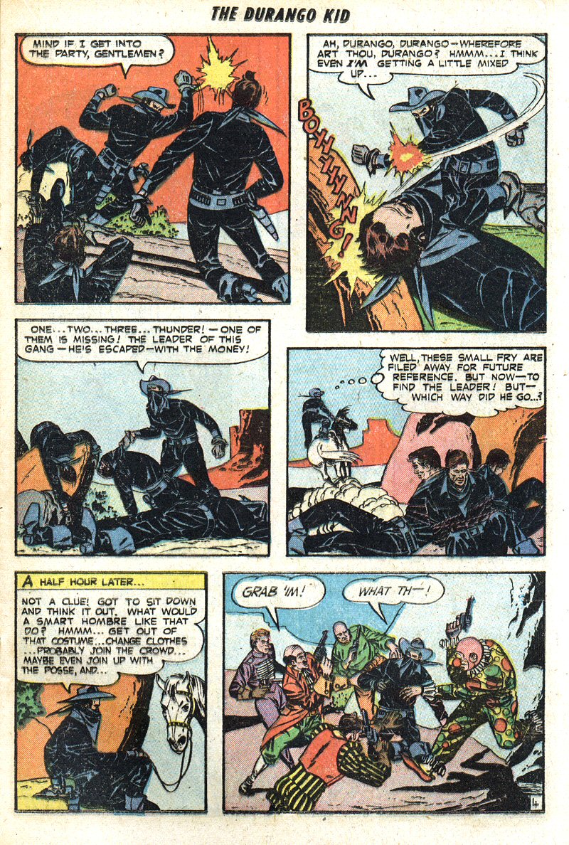 Read online Charles Starrett as The Durango Kid comic -  Issue #17 - 14