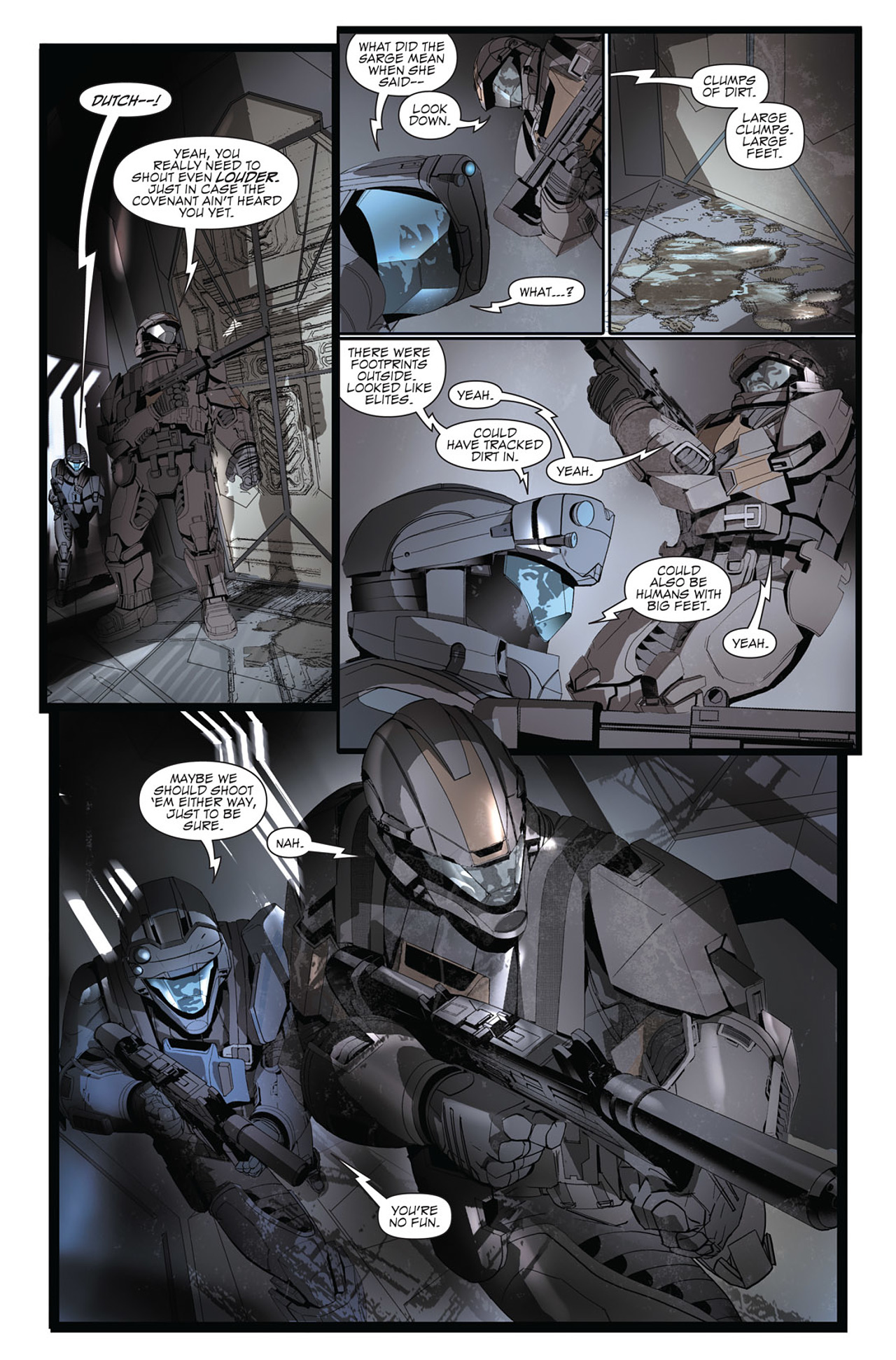 Read online Halo: Helljumper comic -  Issue # Full - 34