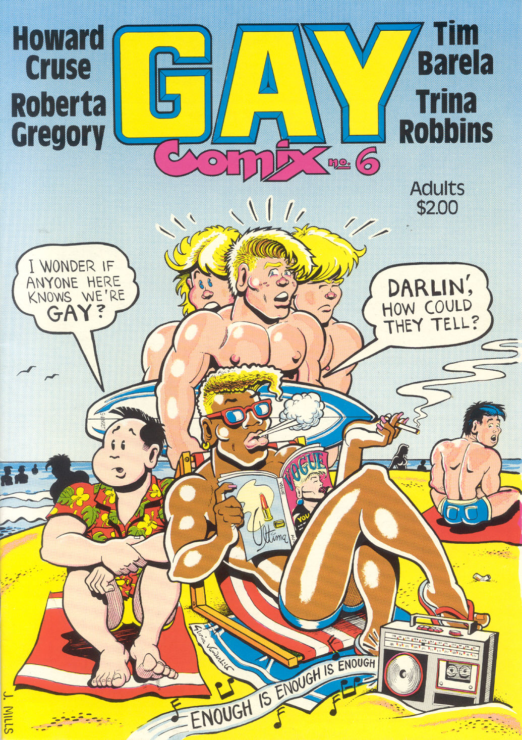 Read online Gay Comix (Gay Comics) comic -  Issue #6 - 2