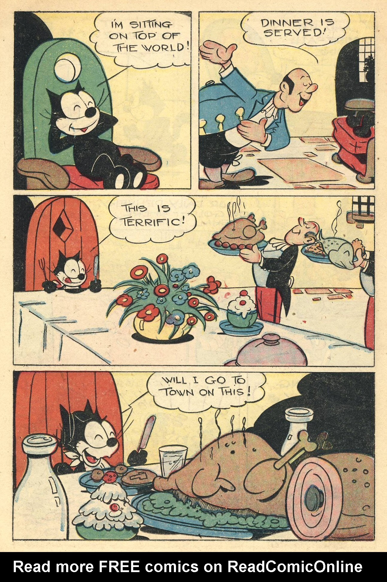 Read online Felix the Cat (1948) comic -  Issue #11 - 36