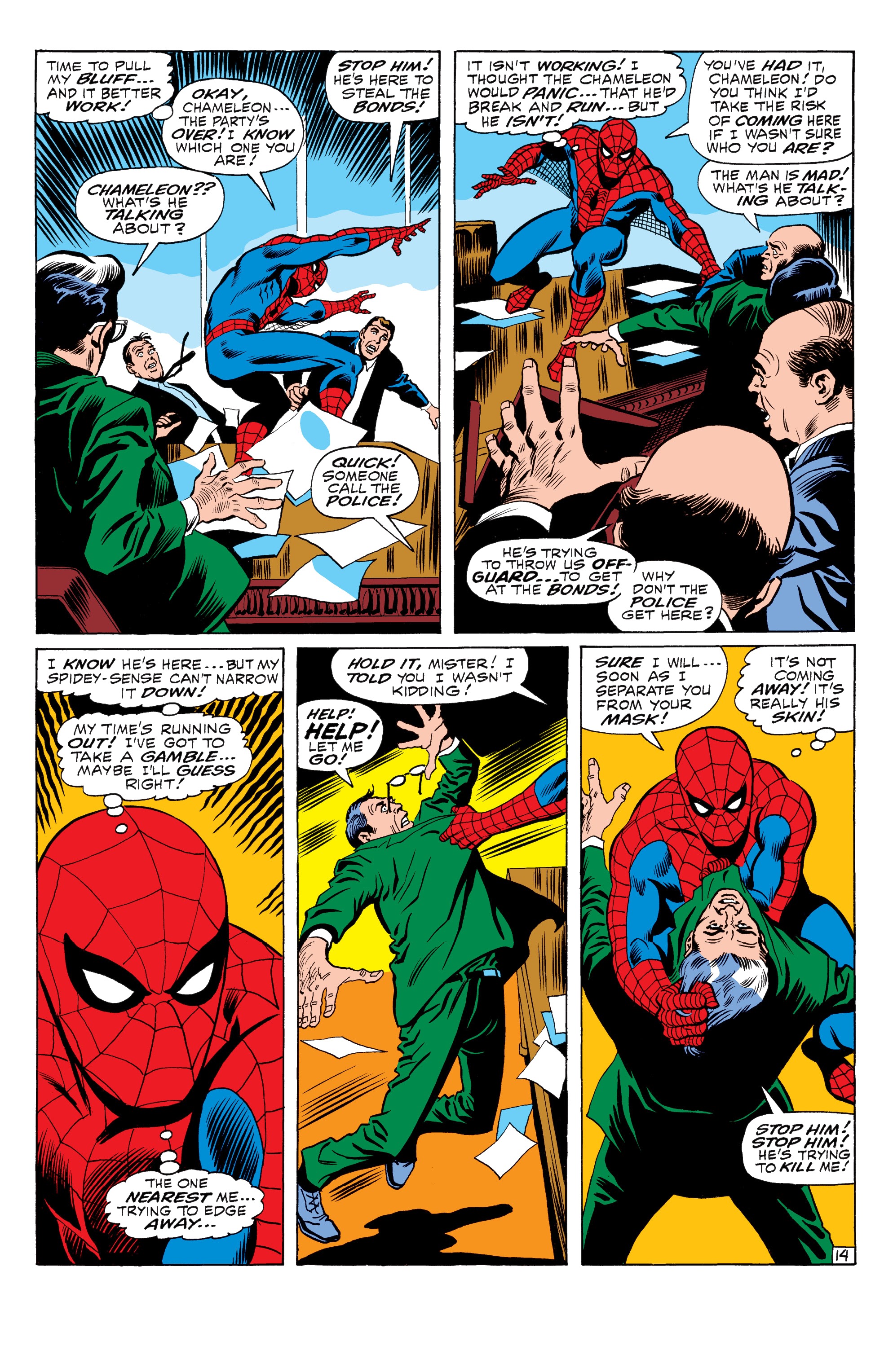 Read online Amazing Spider-Man Epic Collection comic -  Issue # The Secret of the Petrified Tablet (Part 4) - 20