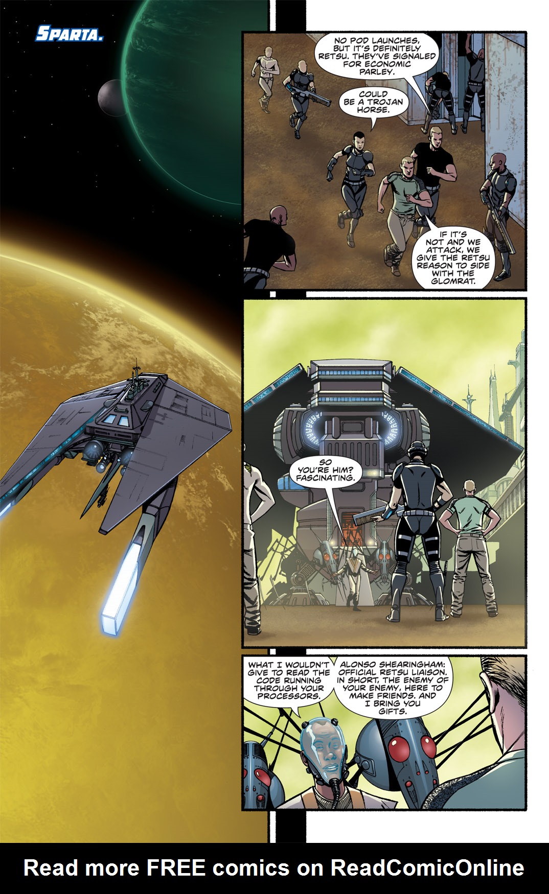 Read online Insurrection v3.6 comic -  Issue #3 - 20