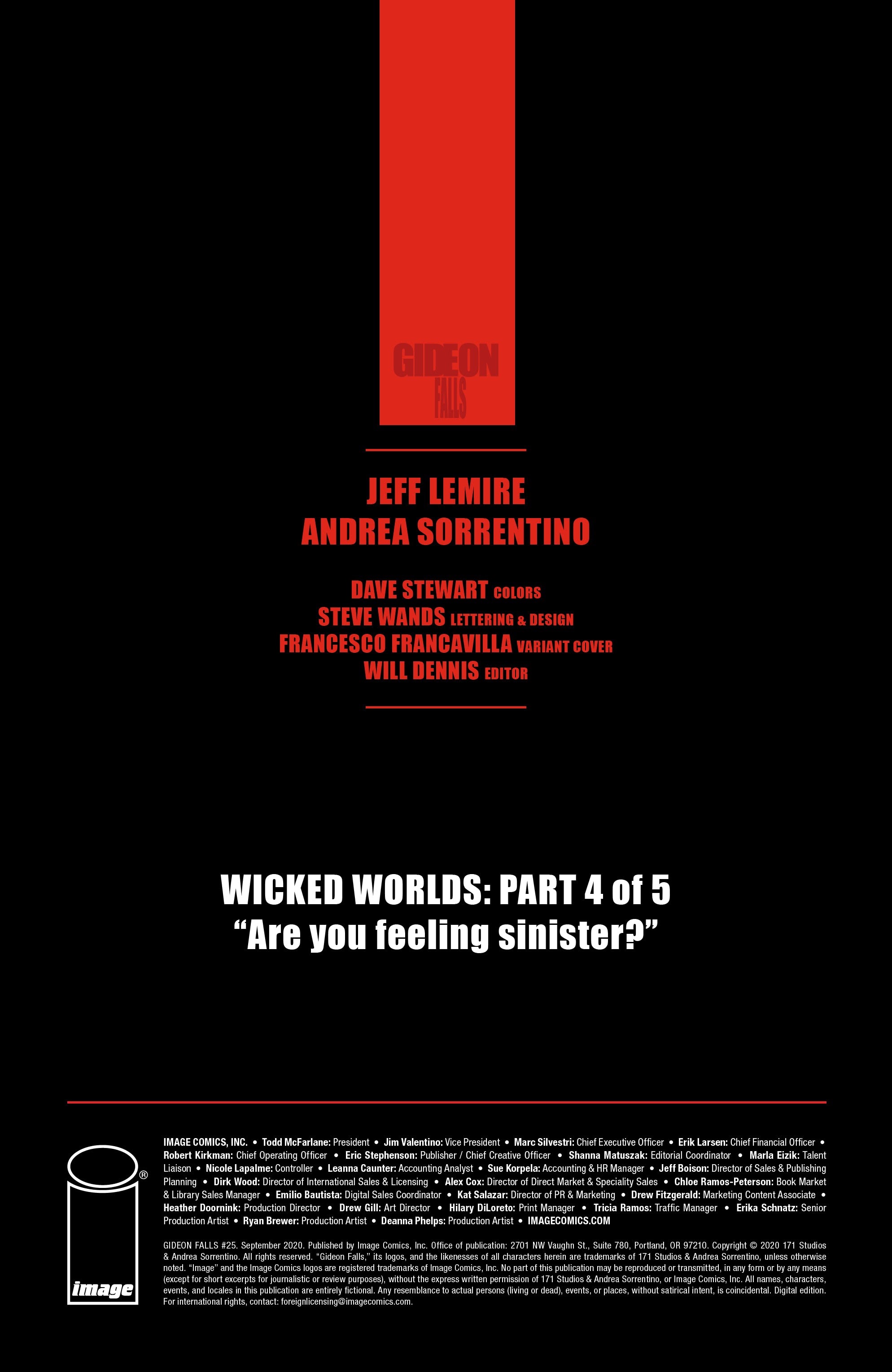 Read online Gideon Falls comic -  Issue #25 - 2