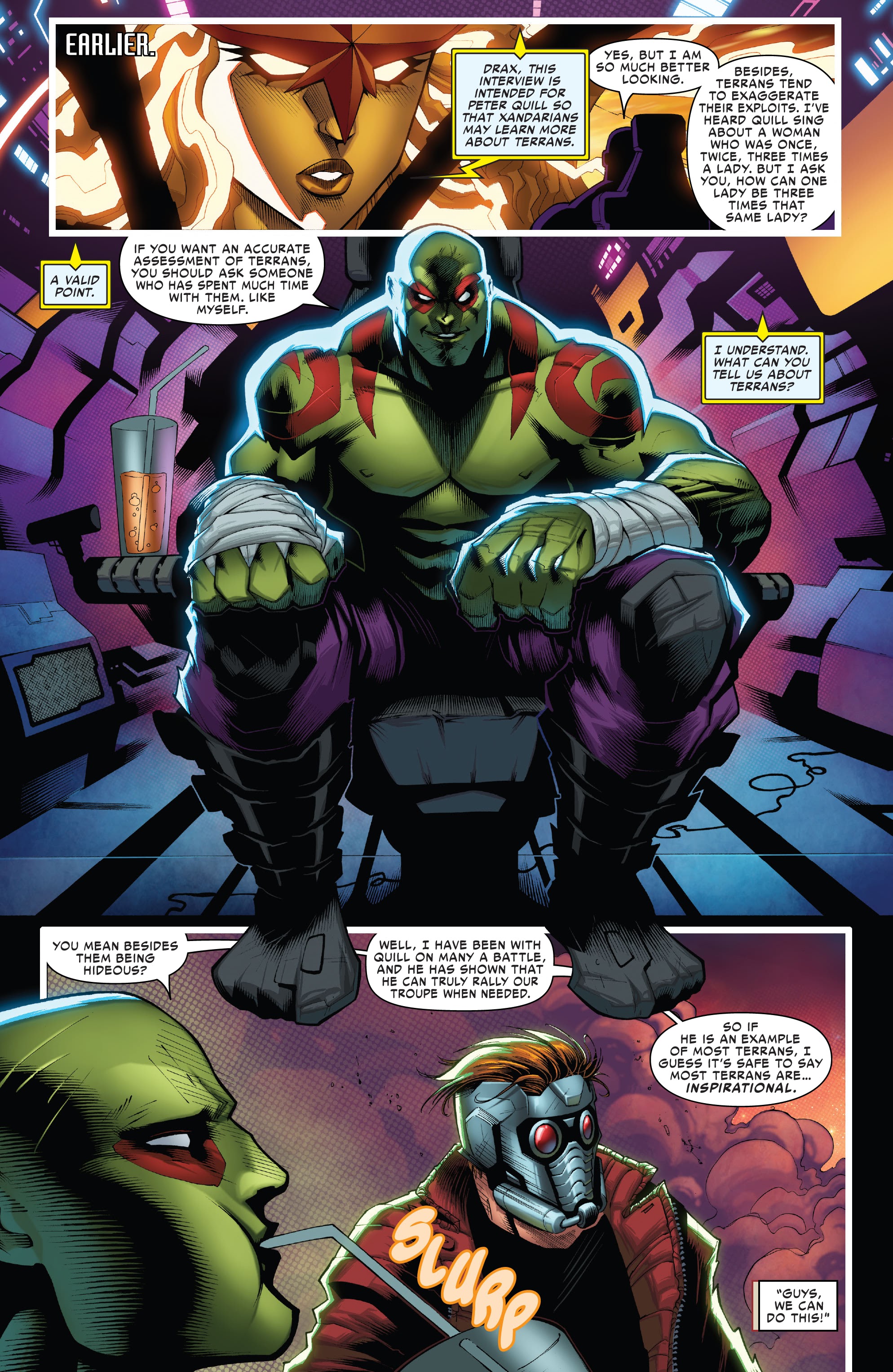 Read online Guardians of the Galaxy: Cosmic Rewind comic -  Issue #1 - 9