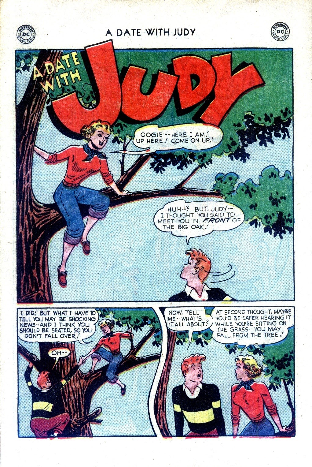 Read online A Date with Judy comic -  Issue #31 - 36