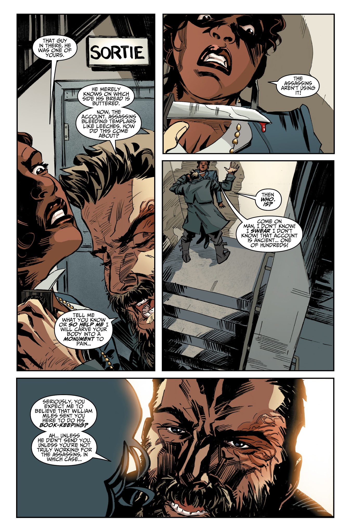 Read online Assassin's Creed: Uprising comic -  Issue #4 - 10