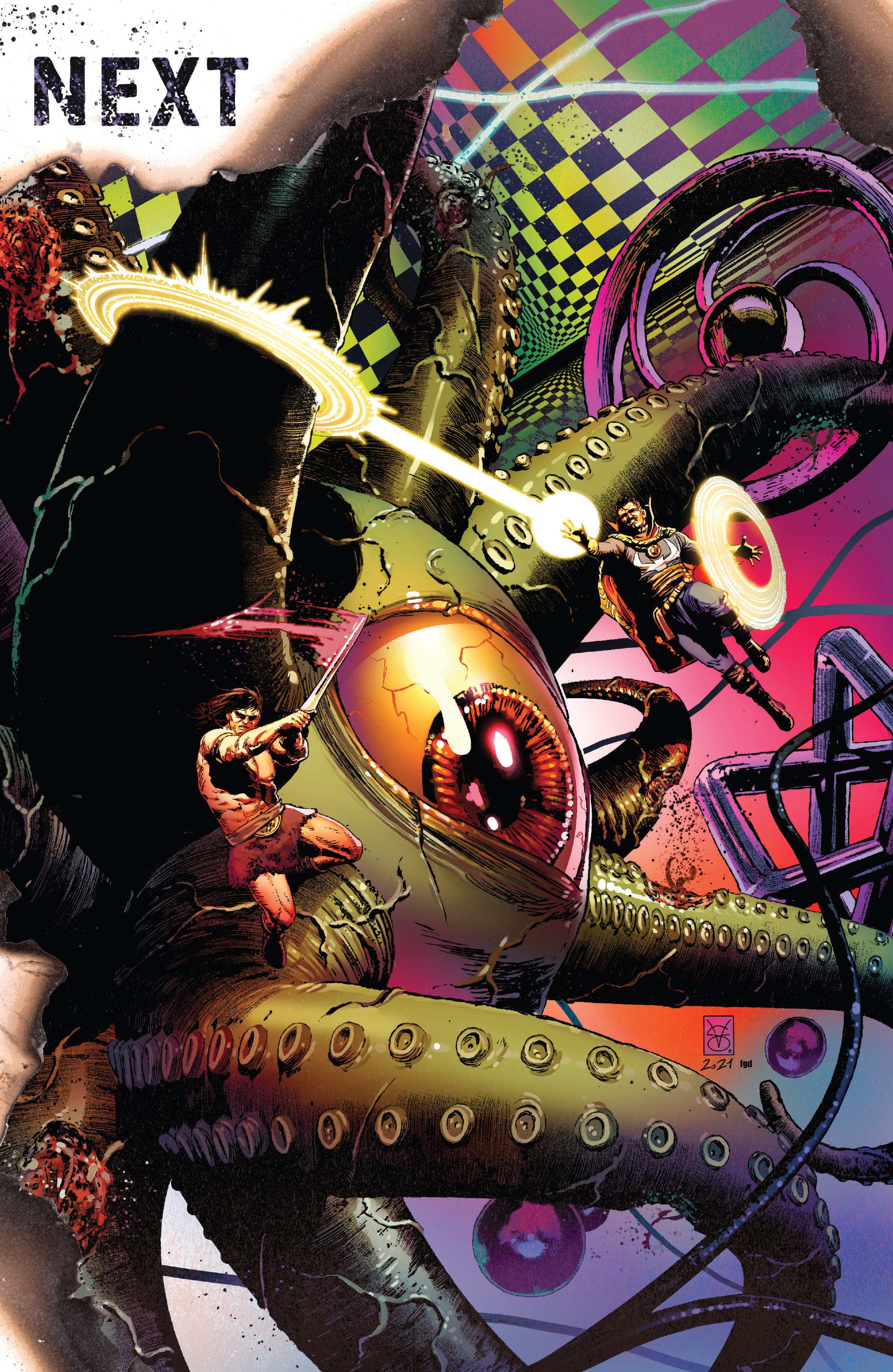 Read online Savage Avengers comic -  Issue #22 - 23