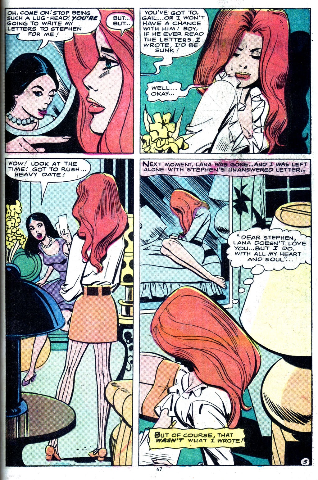 Read online Young Love (1963) comic -  Issue #112 - 67
