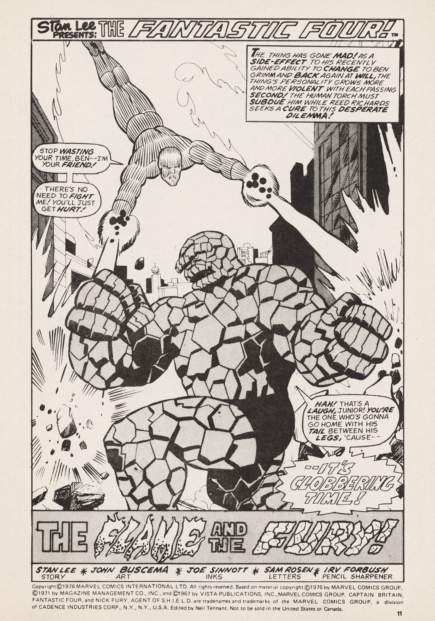 Read online Captain Britain (1976) comic -  Issue #4 - 11