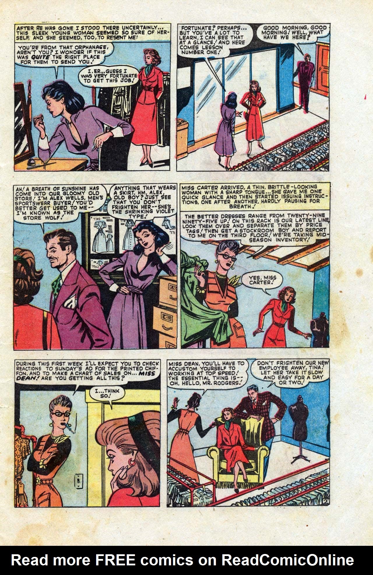 Read online Love Romances comic -  Issue #16 - 21