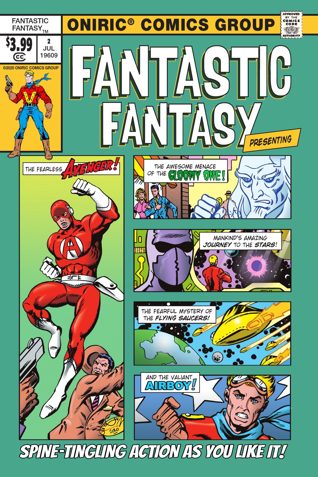 Read online Fantastic Fantasy comic -  Issue #2 - 1