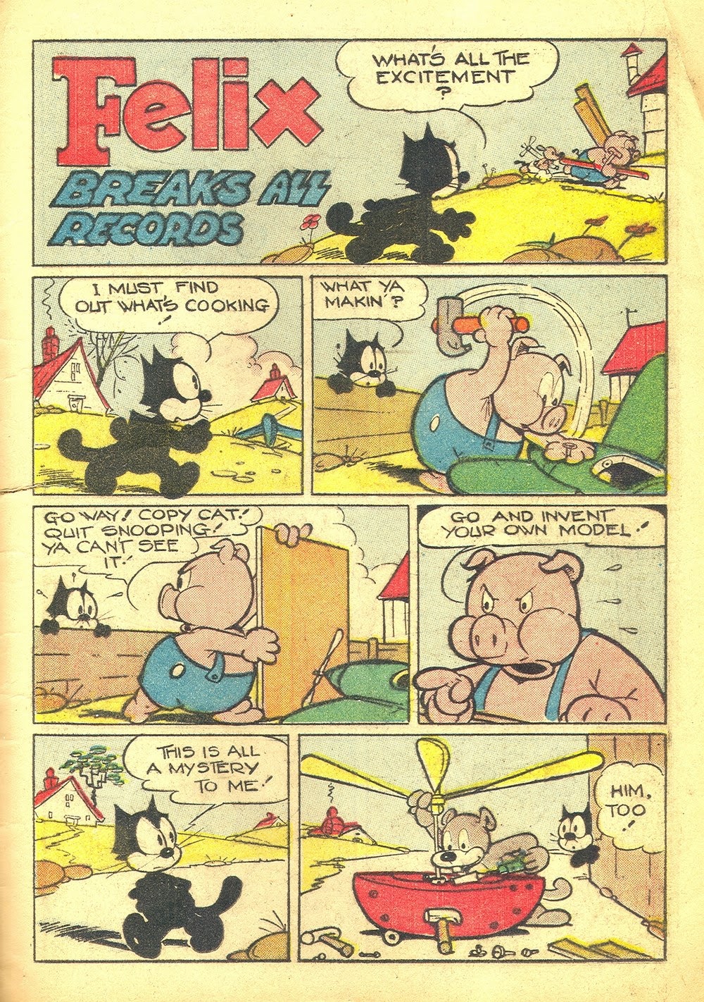 Read online Felix the Cat (1948) comic -  Issue #6 - 31