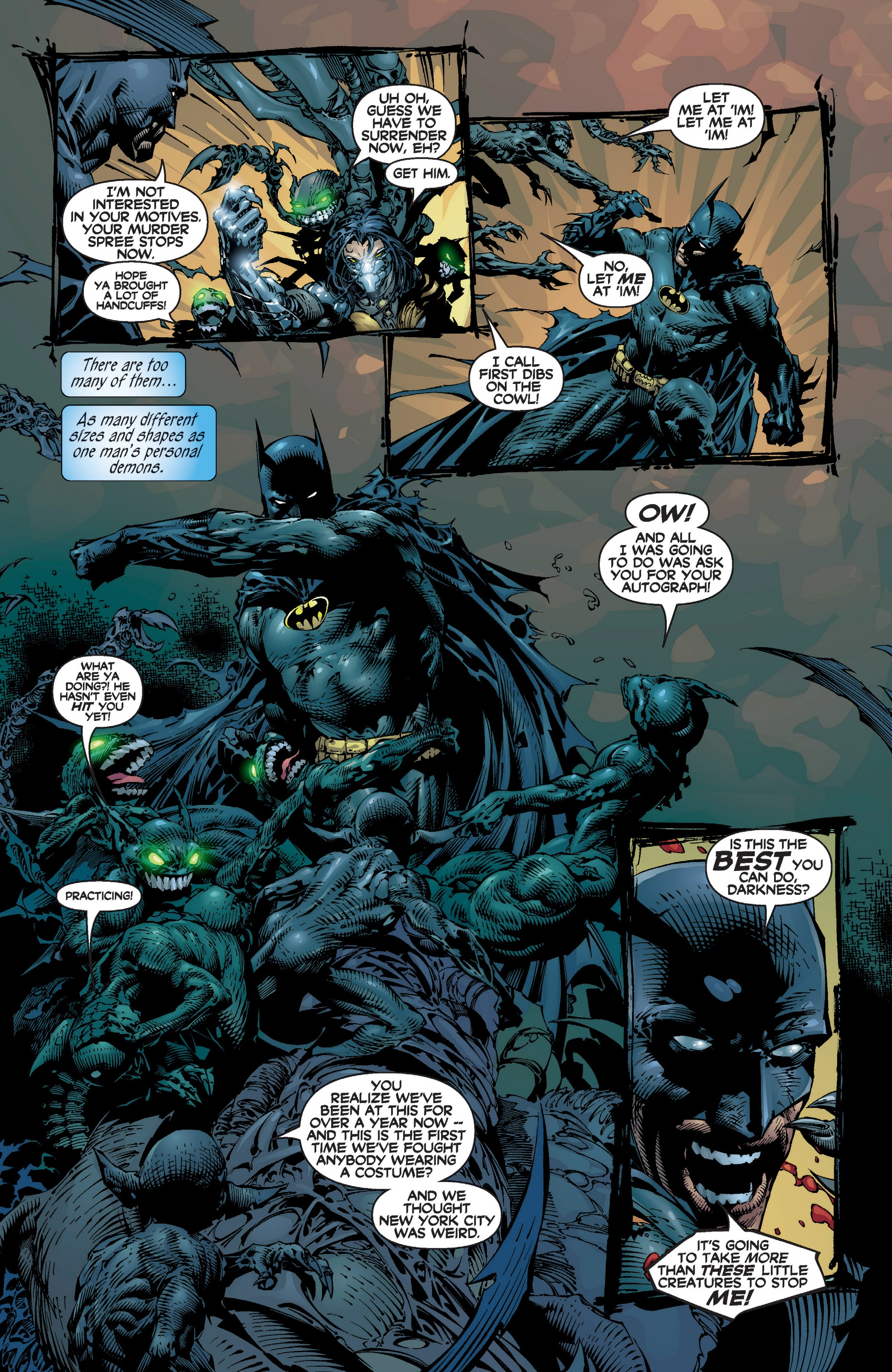 Read online The Darkness: Darkness/Batman & Darkness/Superman 20th Anniversary Collection comic -  Issue # TPB (Part 1) - 25