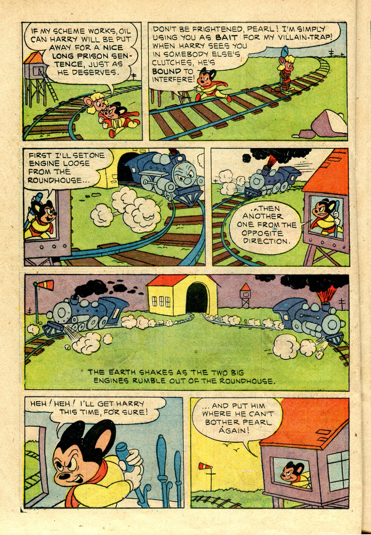 Read online Paul Terry's Mighty Mouse Comics comic -  Issue #22 - 28