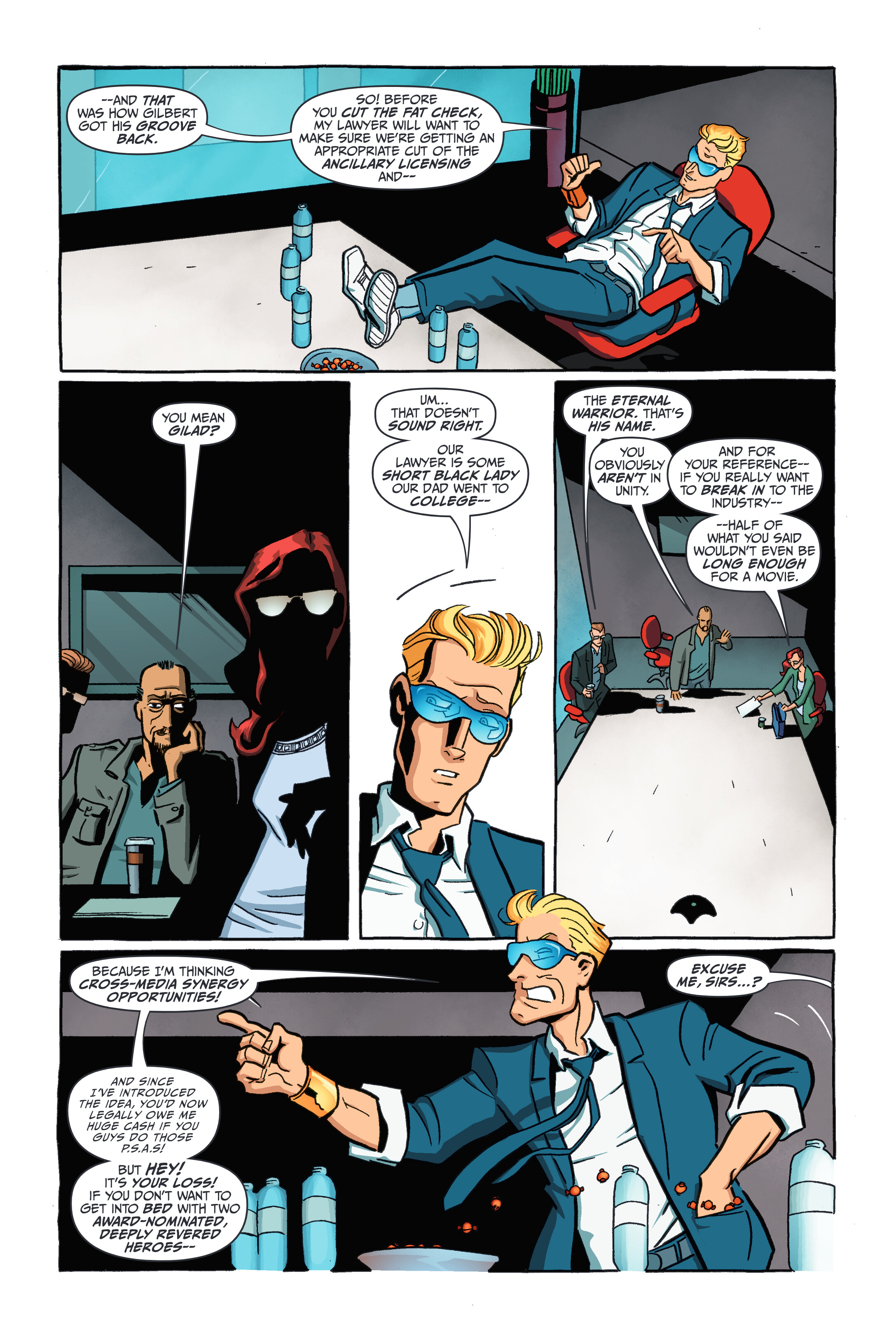Read online Quantum and Woody (2013) comic -  Issue # _Deluxe Edition 2 (Part 3) - 75