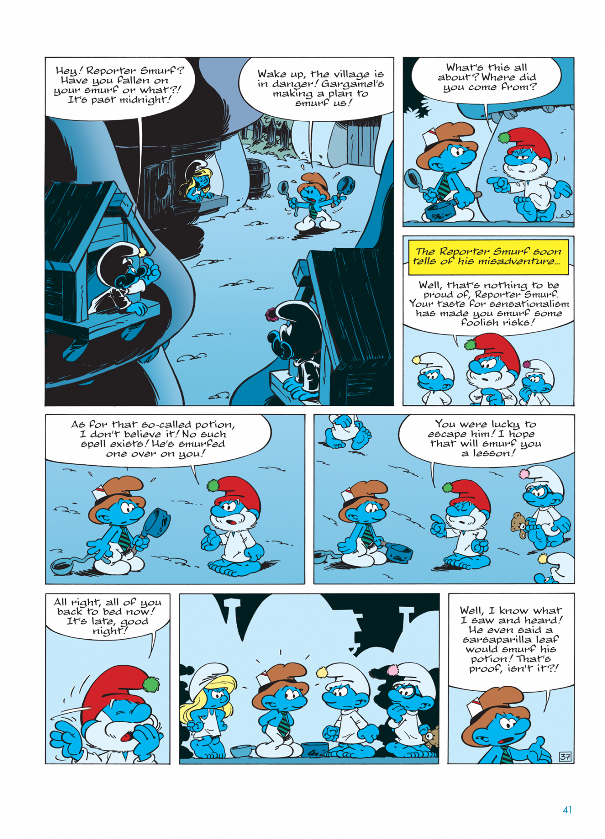 Read online The Smurfs comic -  Issue #24 - 41