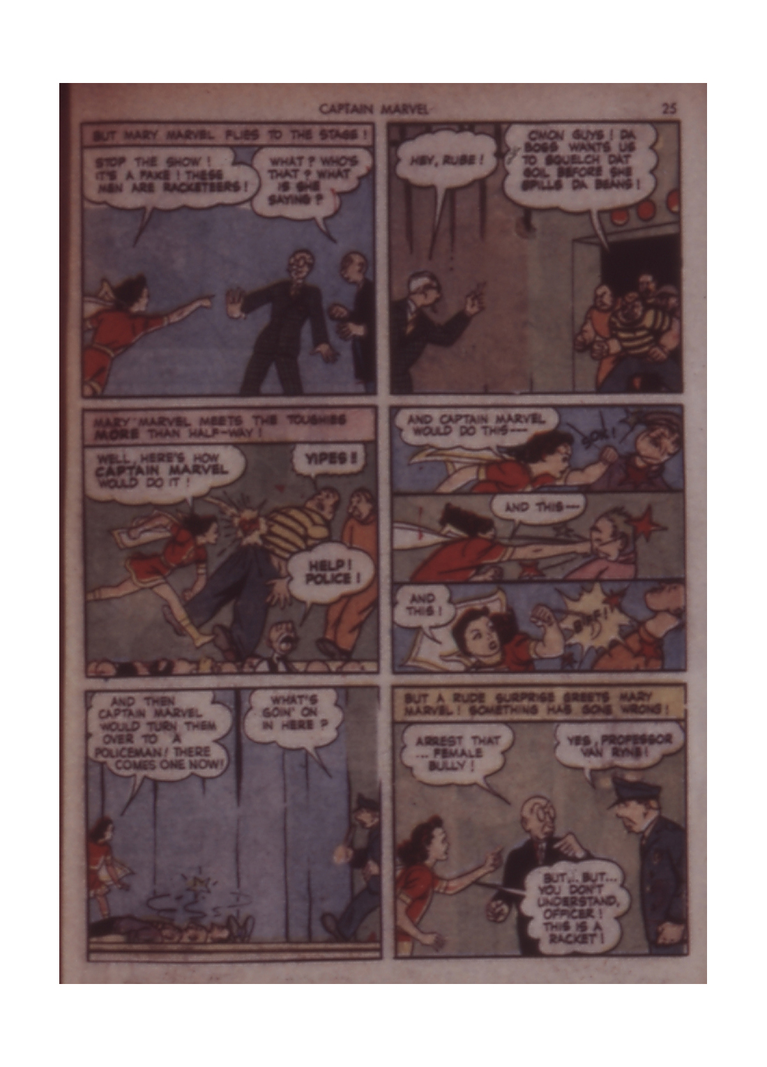 Read online Captain Marvel Adventures comic -  Issue #19 - 25