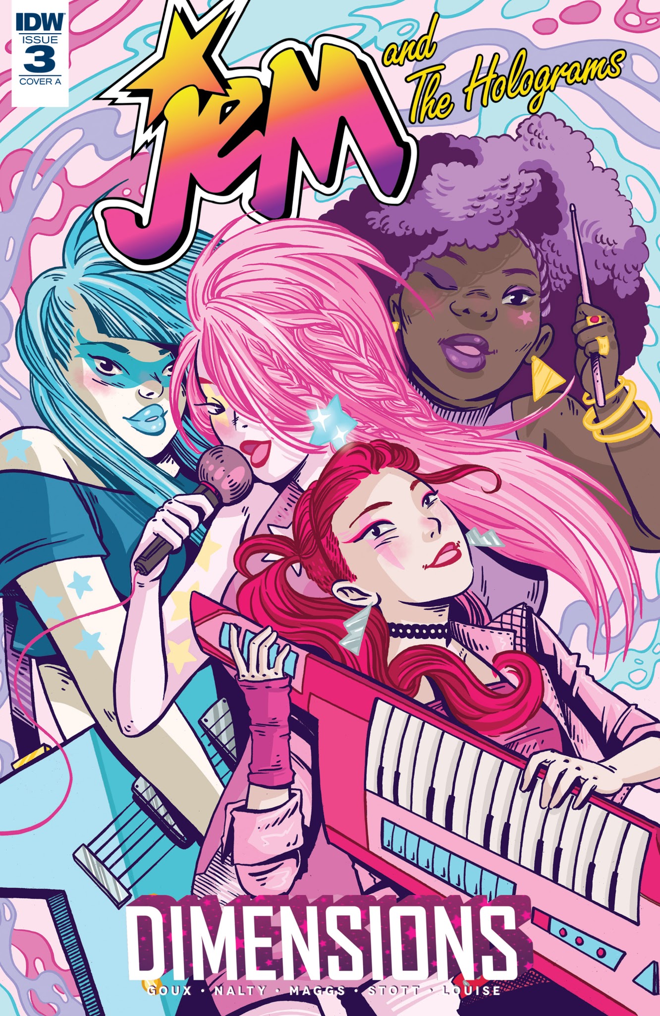 Read online Jem and the Holograms: Dimensions comic -  Issue #3 - 1