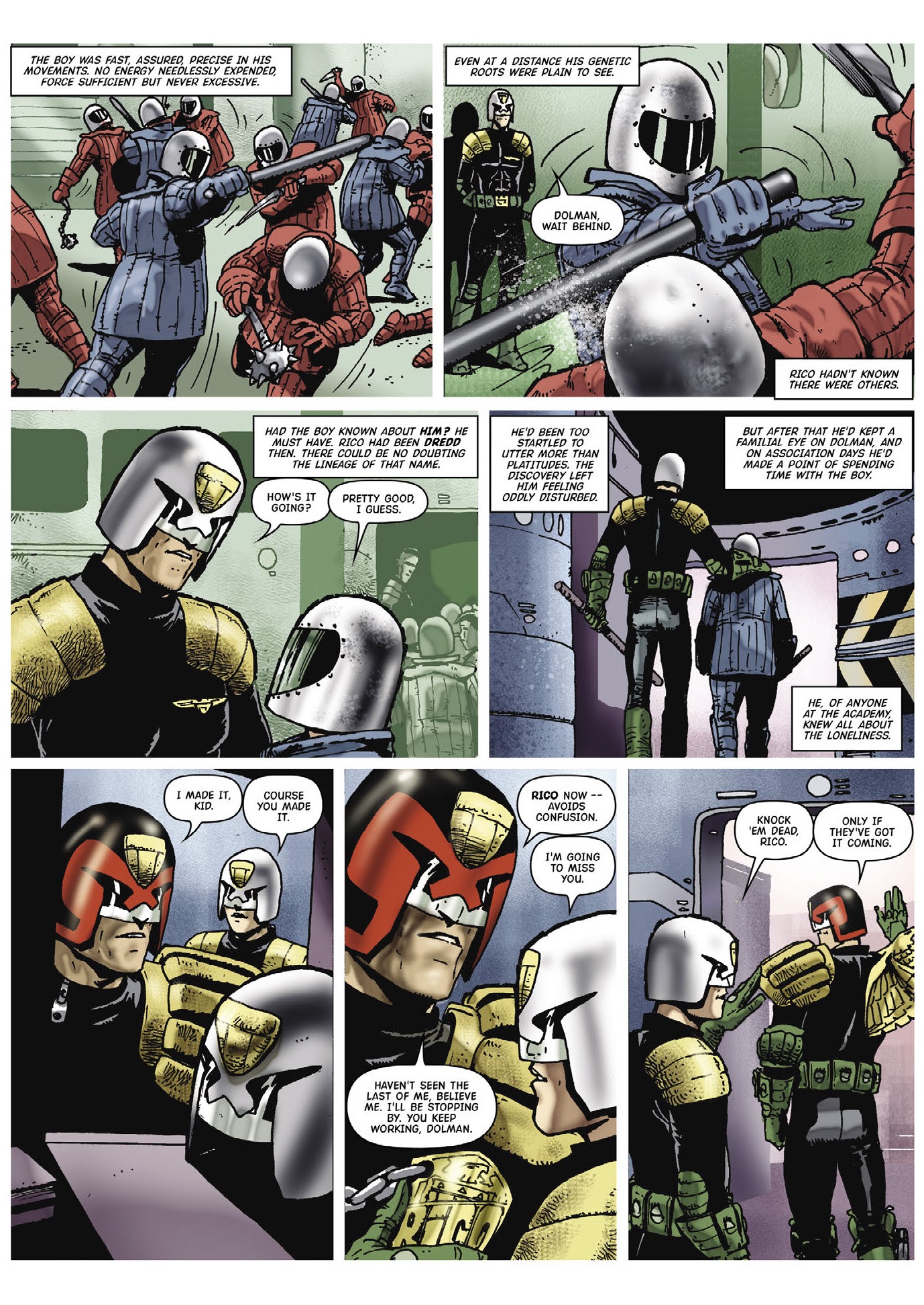 Read online Judge Dredd: The Complete Case Files comic -  Issue # TPB 38 (Part 1) - 99