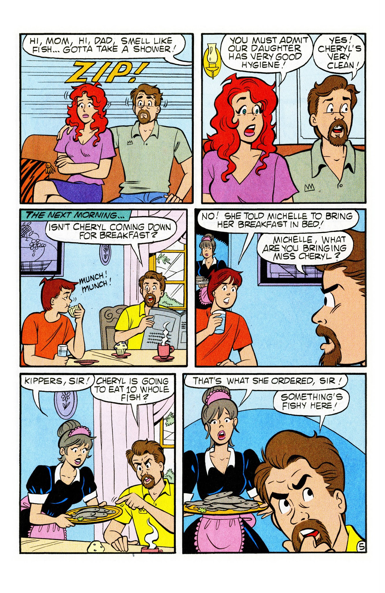 Read online Cheryl Blossom comic -  Issue #34 - 23