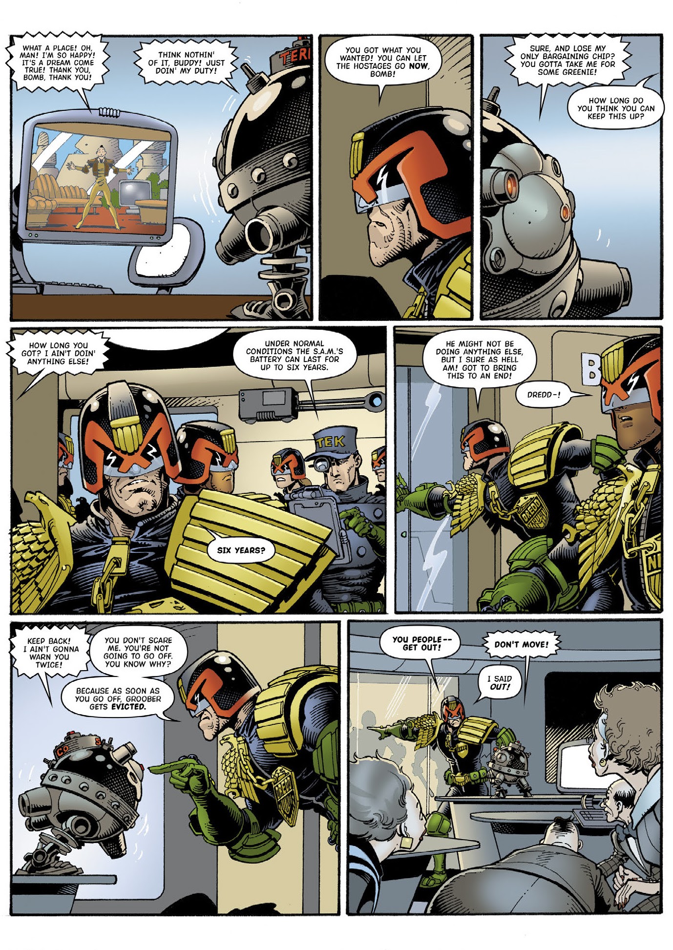 Read online Judge Dredd: The Complete Case Files comic -  Issue # TPB 38 (Part 1) - 76