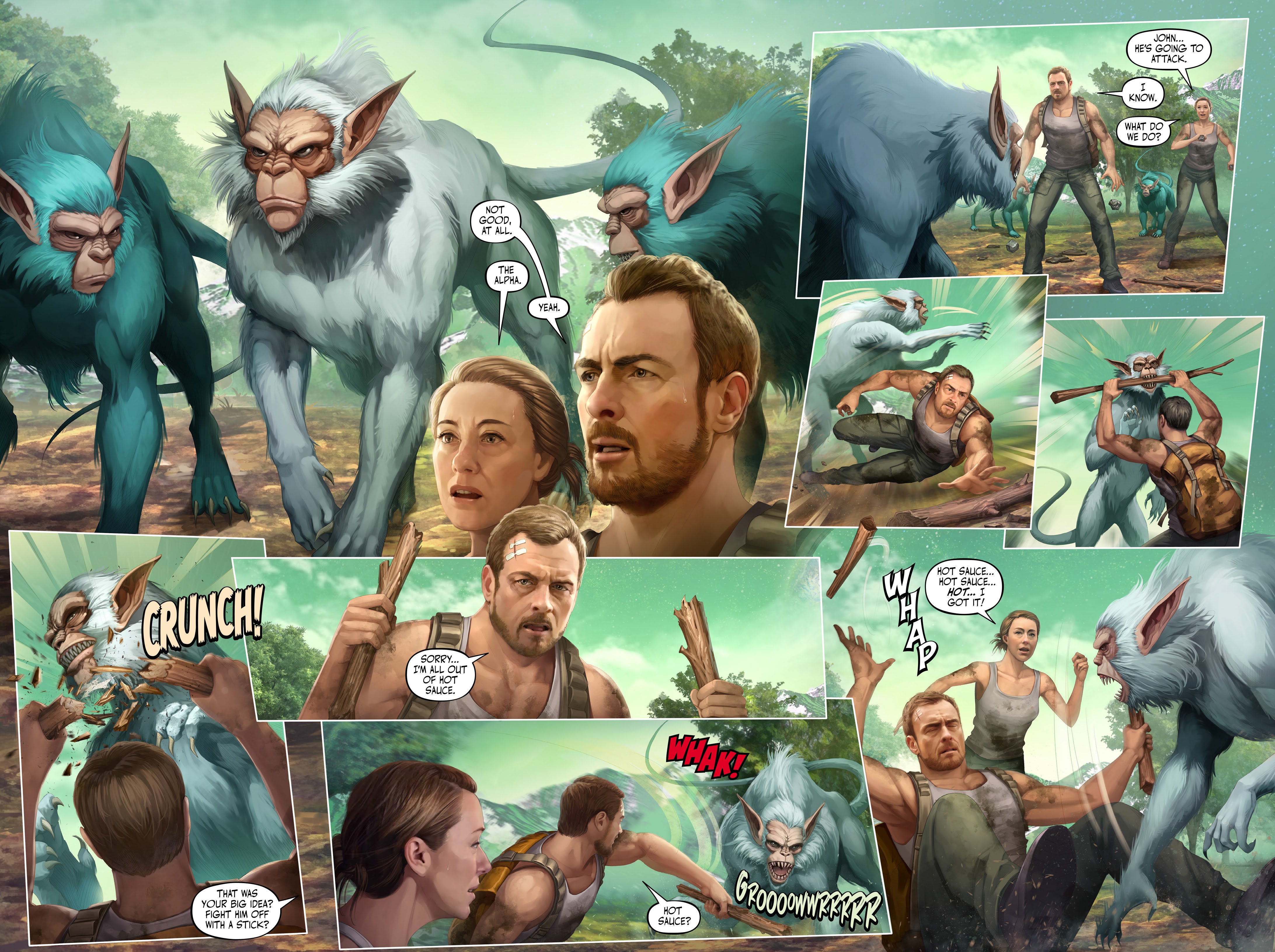 Read online Lost in Space: Countdown to Danger comic -  Issue #3 - 40