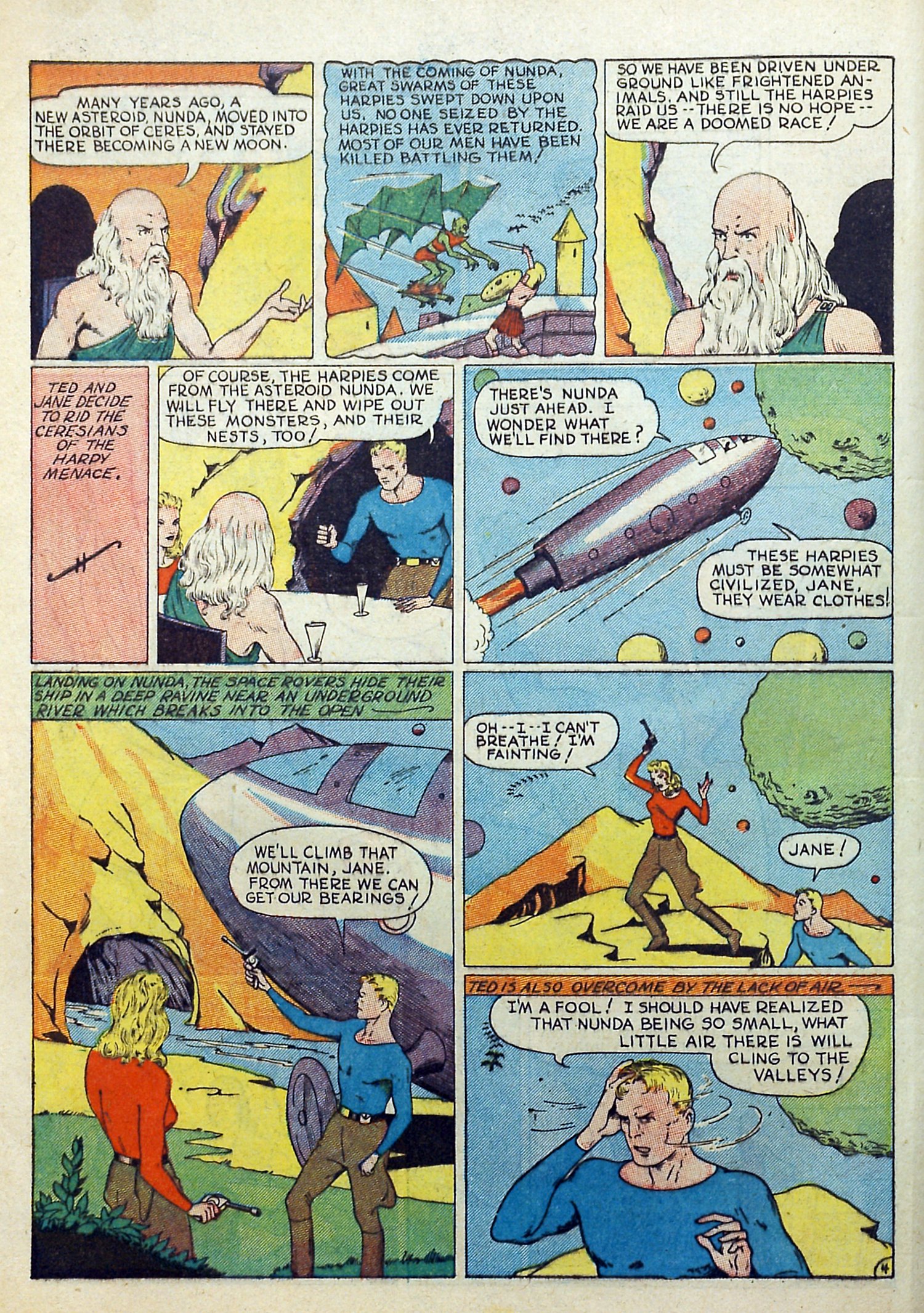 Read online Exciting Comics comic -  Issue #5 - 6