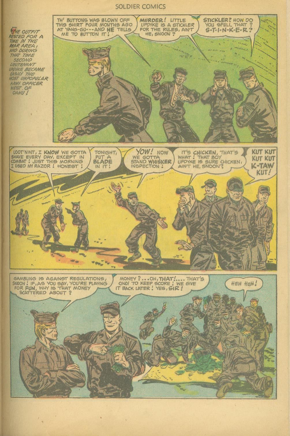 Read online Soldier Comics comic -  Issue #5 - 29